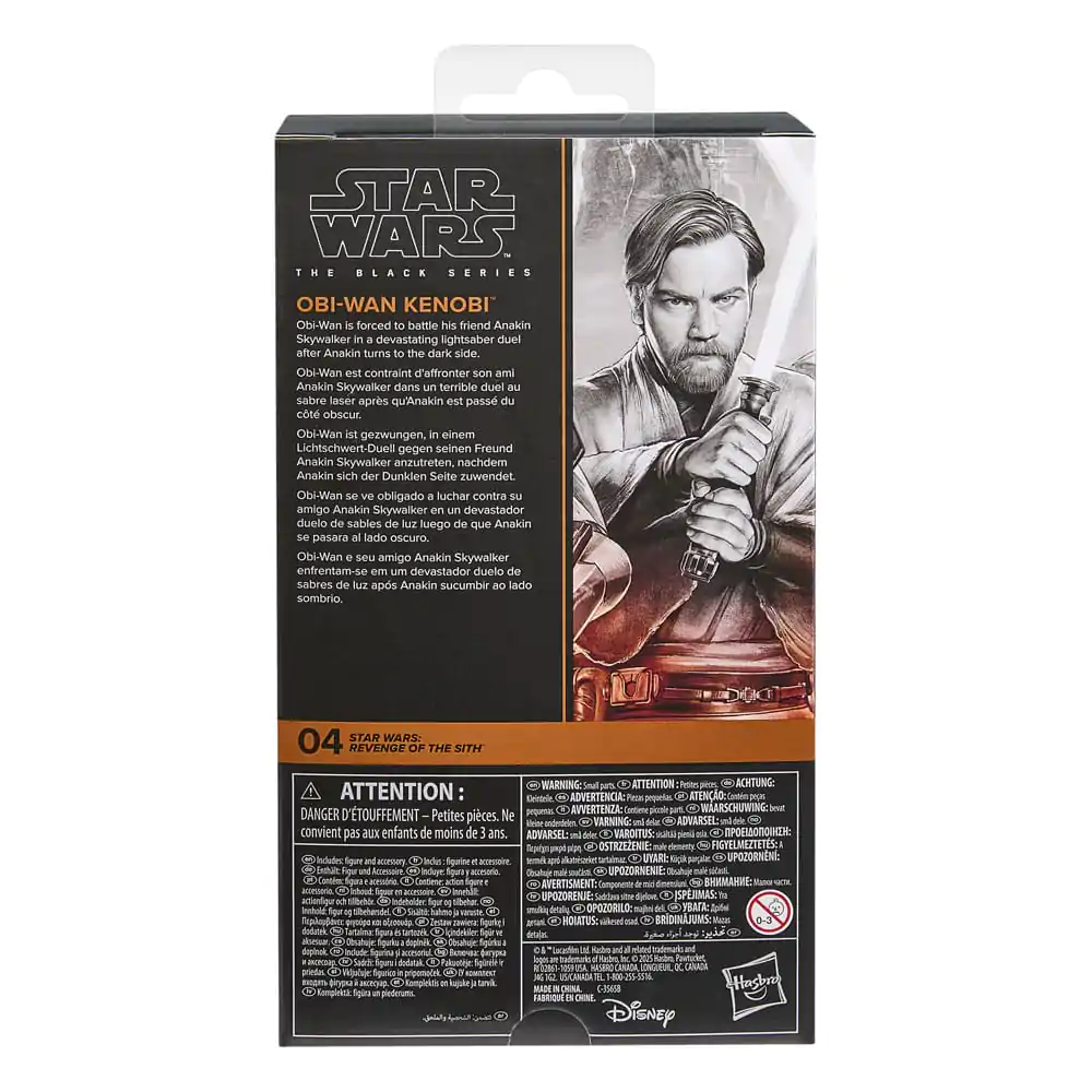 Star Wars Episode III Black Series akční figurka Obi-Wan Kenobi 15 cm fotografii produktu