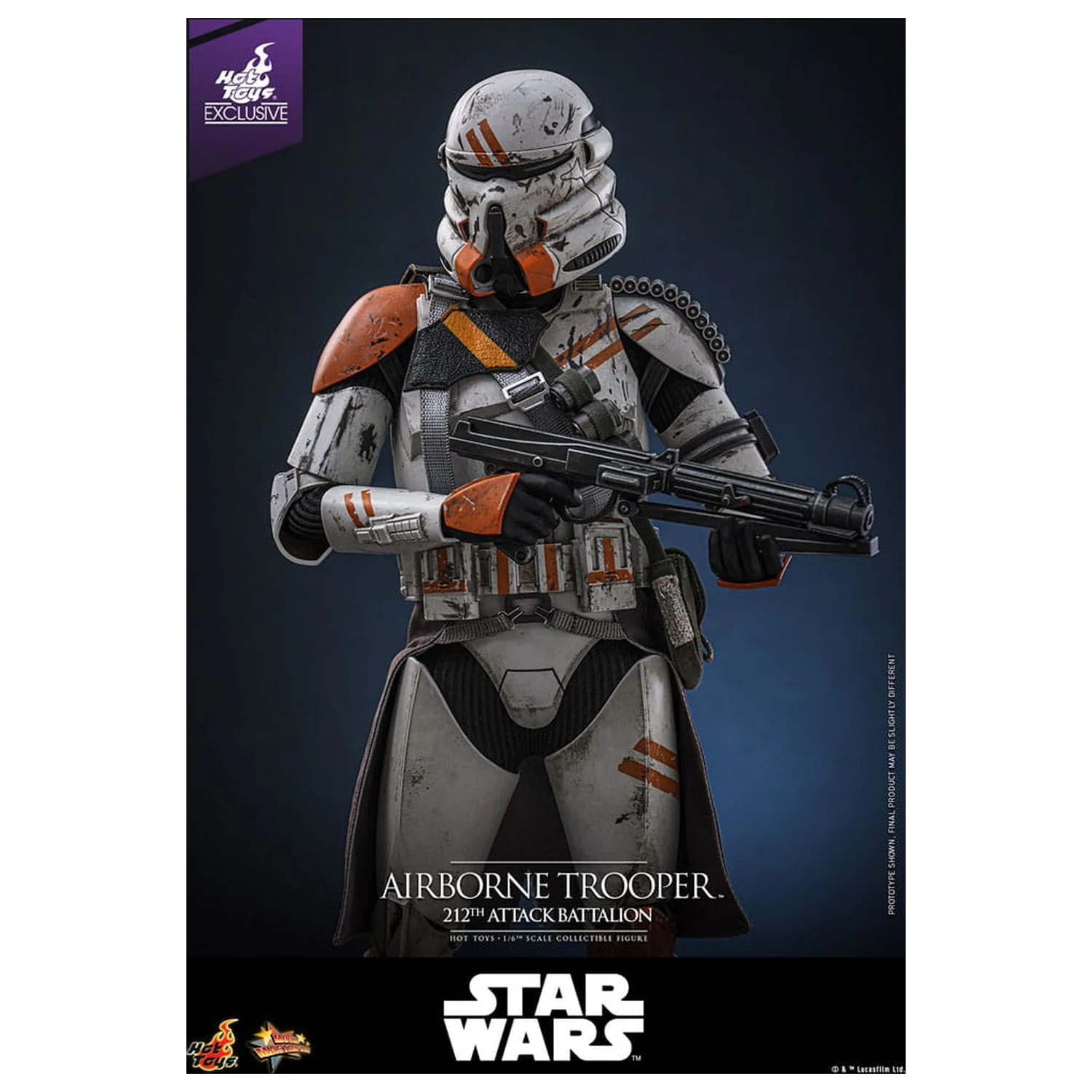 Star Wars: Episode III - Revenge of the Sith Akční figurka 1/6 Airborne Trooper (212th Attack Battalion) 30 cm fotografii produktu