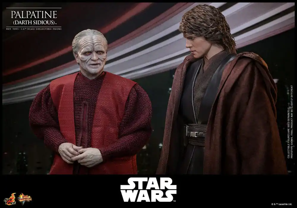 Star Wars: Episode III - Revenge of the Sith Akční figurka 1/6 Palpatine (Darth Sidious) 29 cm fotografii produktu