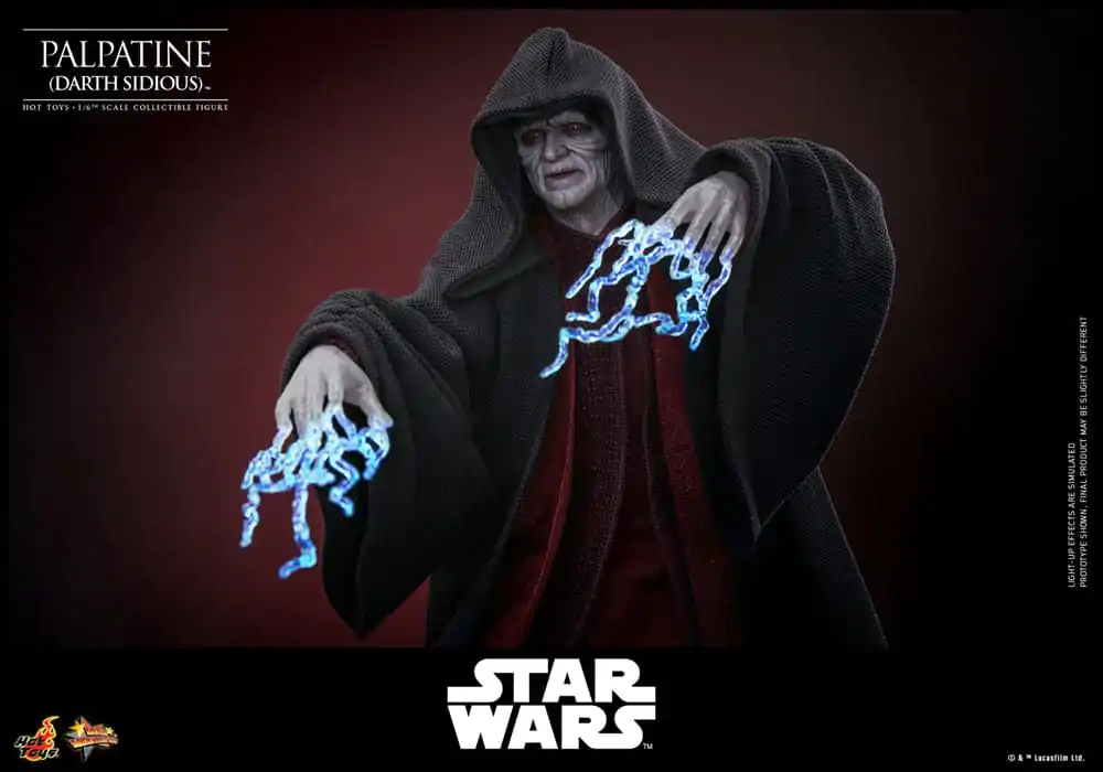 Star Wars: Episode III - Revenge of the Sith Akční figurka 1/6 Palpatine (Darth Sidious) 29 cm fotografii produktu