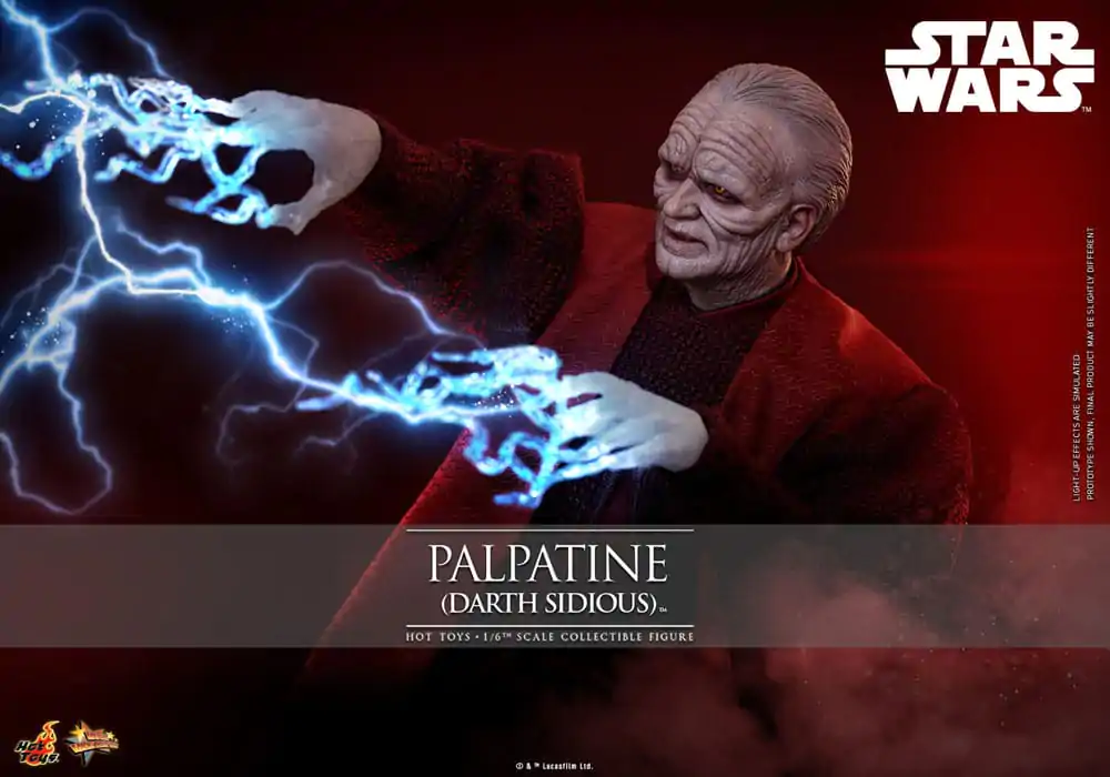 Star Wars: Episode III - Revenge of the Sith Akční figurka 1/6 Palpatine (Darth Sidious) 29 cm fotografii produktu