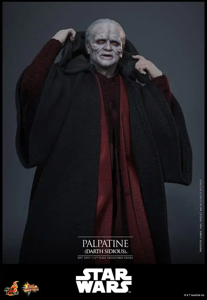 Star Wars: Episode III - Revenge of the Sith Akční figurka 1/6 Palpatine (Darth Sidious) 29 cm fotografii produktu