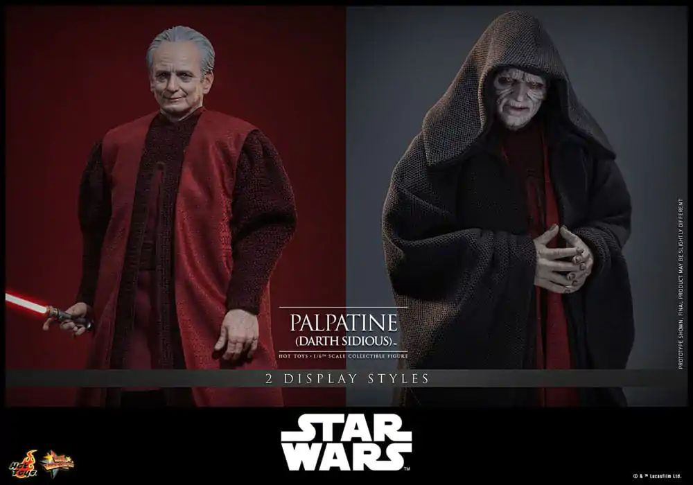 Star Wars: Episode III - Revenge of the Sith Akční figurka 1/6 Palpatine (Darth Sidious) 29 cm fotografii produktu