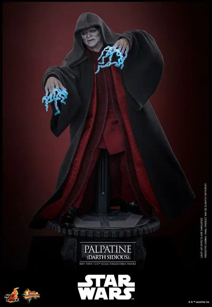 Star Wars: Episode III - Revenge of the Sith Akční figurka 1/6 Palpatine (Darth Sidious) 29 cm fotografii produktu
