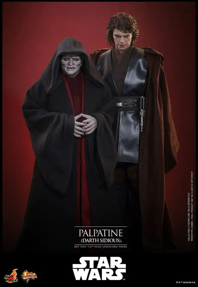 Star Wars: Episode III - Revenge of the Sith Akční figurka 1/6 Palpatine (Darth Sidious) 29 cm fotografii produktu