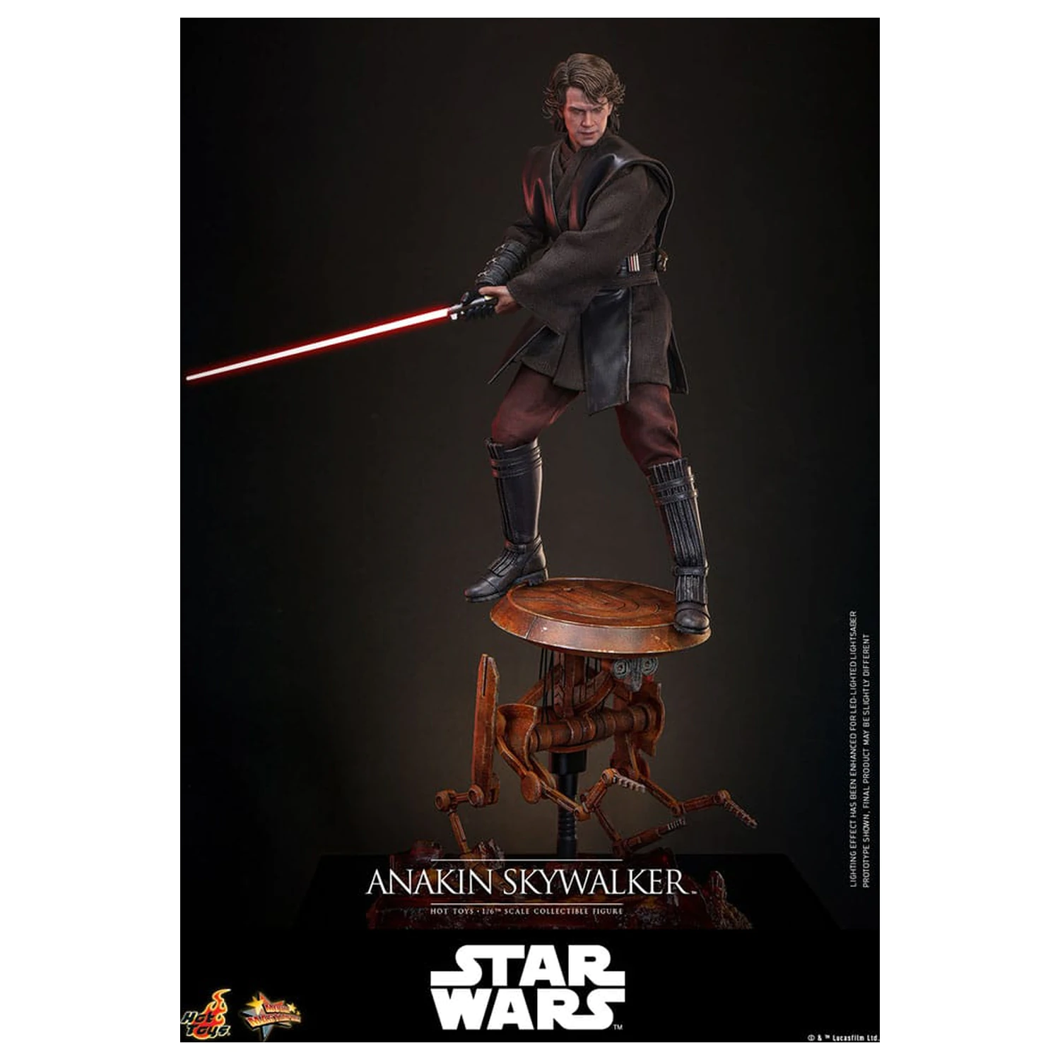 Star Wars: Episode III - Revenge of the Sith Movie Masterpiece akční figurka 1/6 Anakin Skywalker 31 cm fotografii produktu