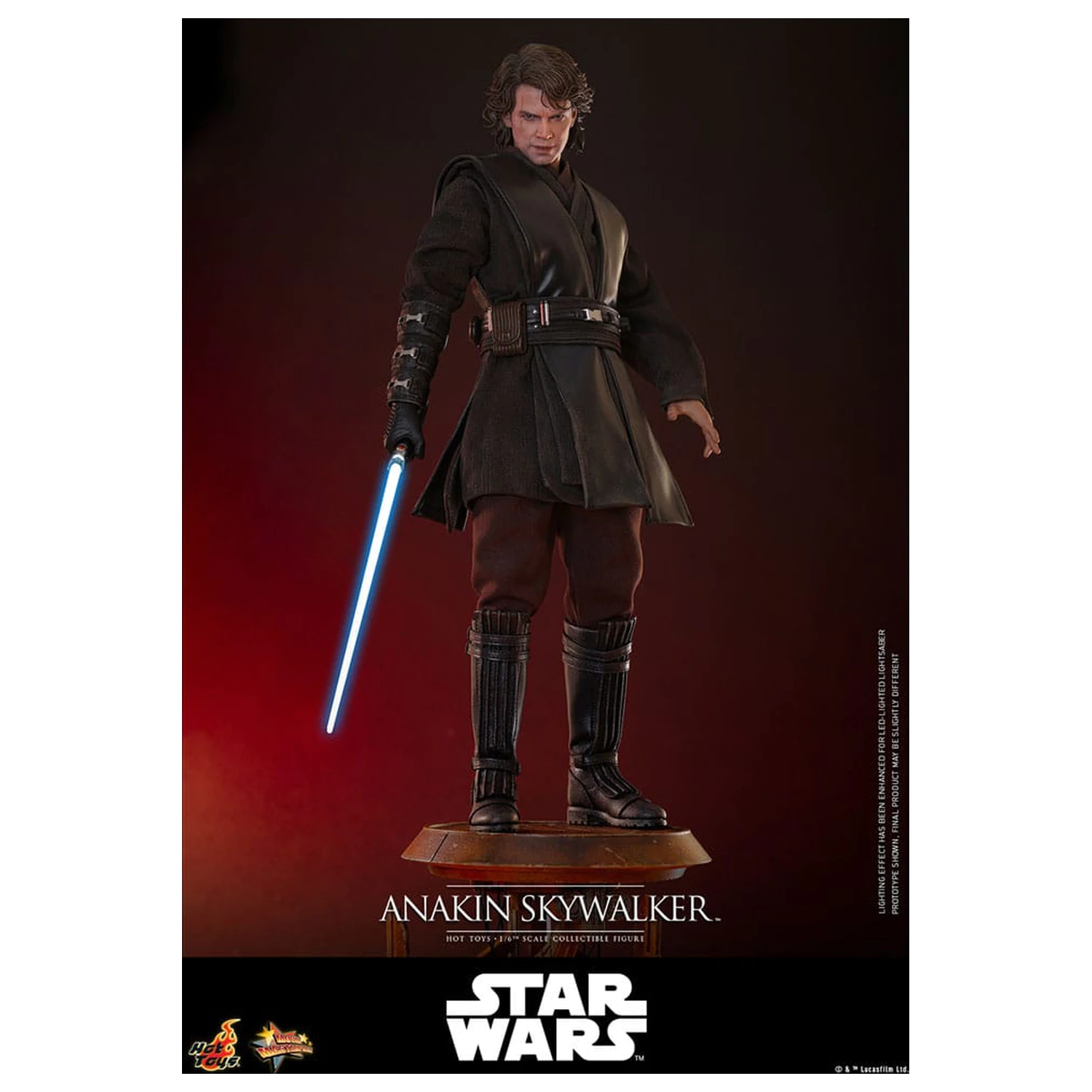 Star Wars: Episode III - Revenge of the Sith Movie Masterpiece akční figurka 1/6 Anakin Skywalker 31 cm fotografii produktu