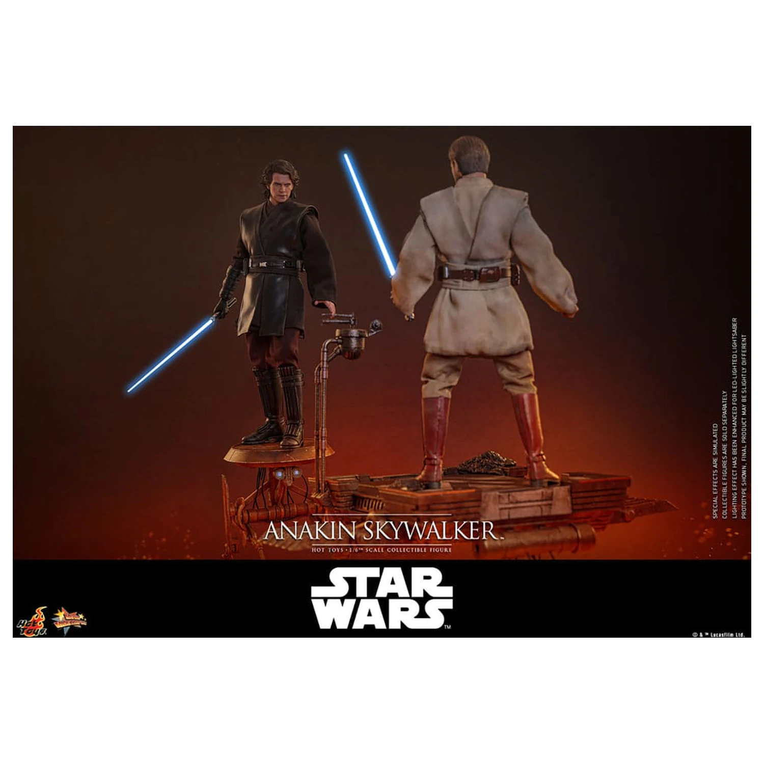 Star Wars: Episode III - Revenge of the Sith Movie Masterpiece akční figurka 1/6 Anakin Skywalker 31 cm fotografii produktu