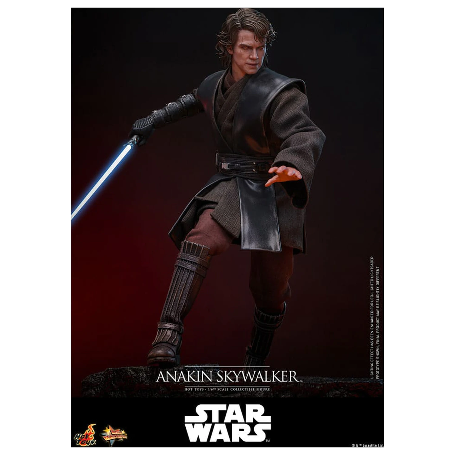 Star Wars: Episode III - Revenge of the Sith Movie Masterpiece akční figurka 1/6 Anakin Skywalker 31 cm fotografii produktu