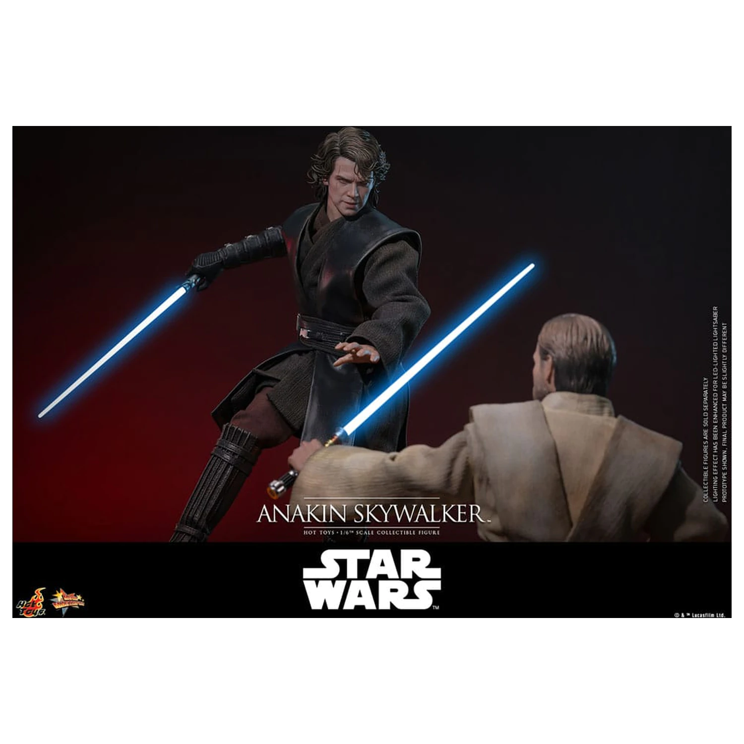 Star Wars: Episode III - Revenge of the Sith Movie Masterpiece akční figurka 1/6 Anakin Skywalker 31 cm fotografii produktu