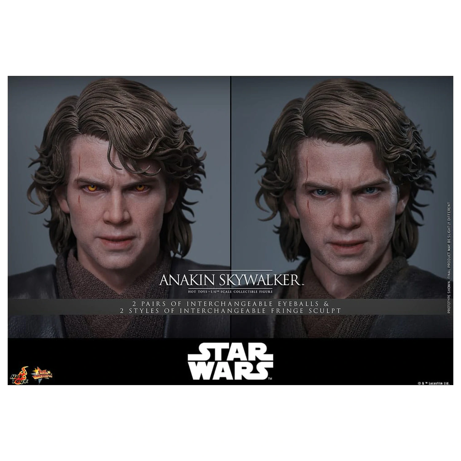 Star Wars: Episode III - Revenge of the Sith Movie Masterpiece akční figurka 1/6 Anakin Skywalker 31 cm fotografii produktu