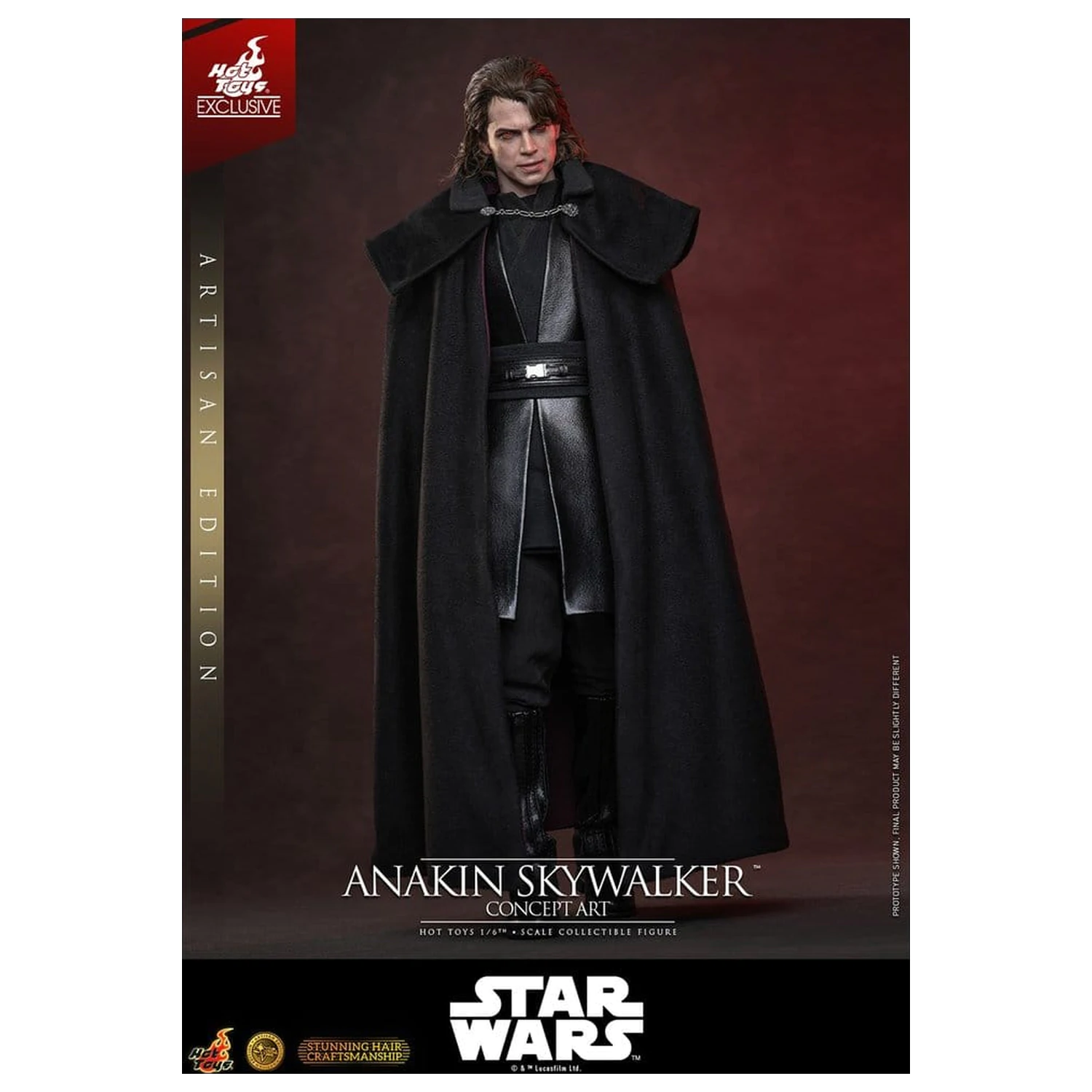 Star Wars Episode III: Revenge Of The Sith Movie Masterpiece akční figurka 1/6 Anakin Skywalker (Concept Art Version) (Artisan Edition) Hot Toys Exclusive 31 cm fotografii produktu