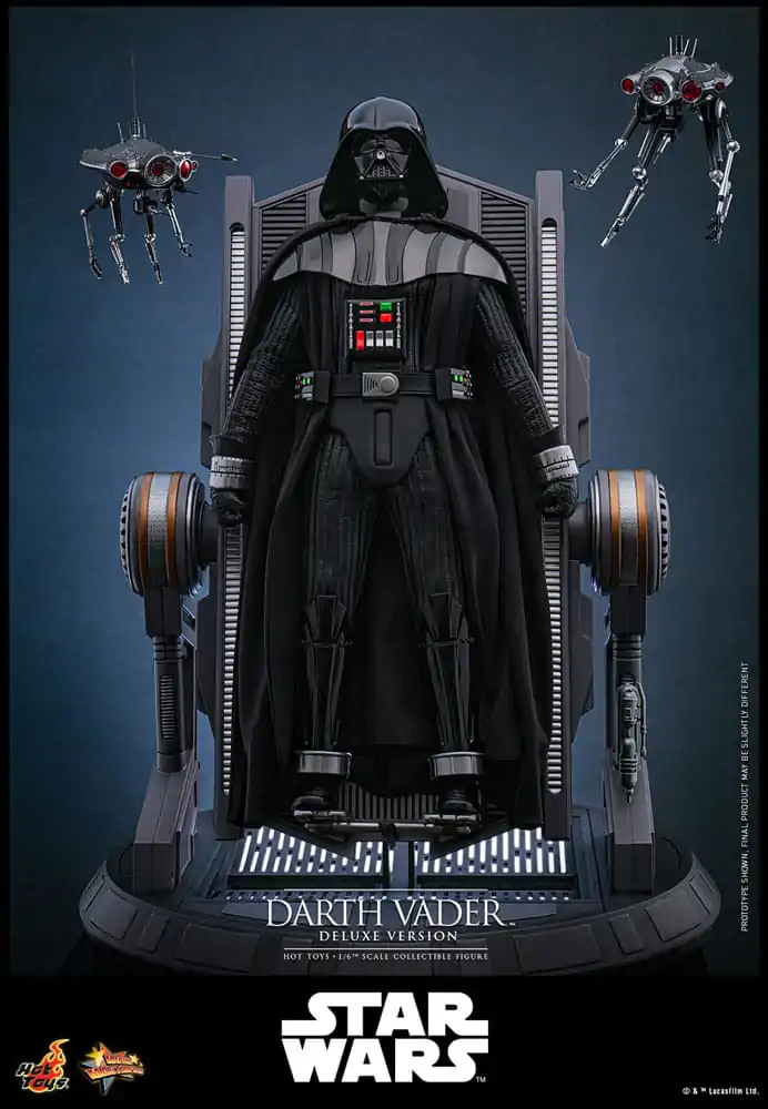 Star Wars: Episode III - Revenge of the Sith Movie Masterpiece Akční figurka 1/6 Darth Vader (Deluxe verze) 35 cm fotografii produktu