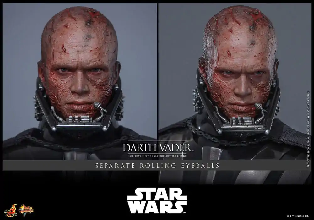 Star Wars: Episode III - Revenge of the Sith Movie Masterpiece akční figurka 1/6 Darth Vader 35 cm fotografii produktu