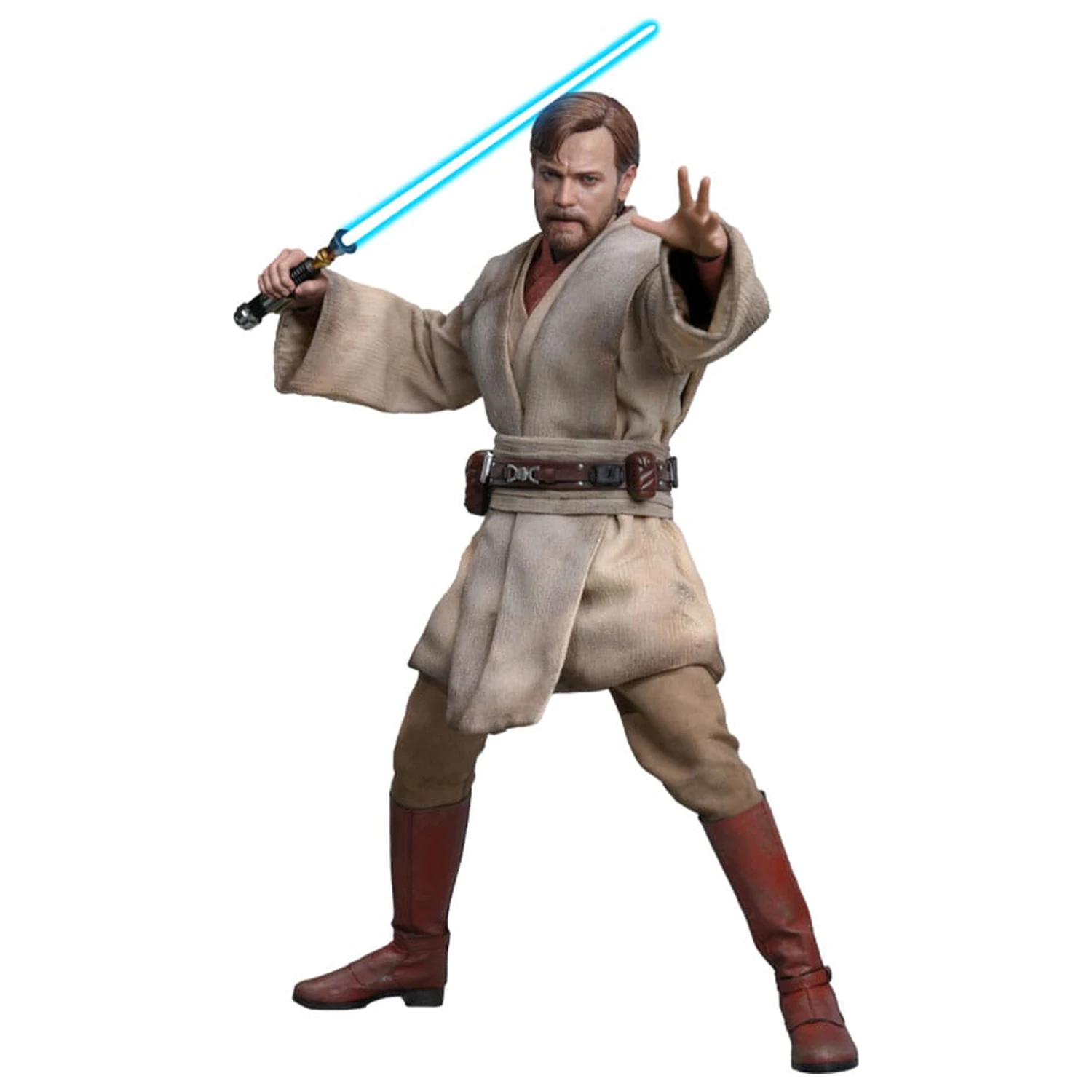 Star Wars: Episode III - Revenge of the Sith Movie Masterpiece akční figurka 1/6 Obi-Wan Kenobi (Mustafar) 31 cm fotografii produktu
