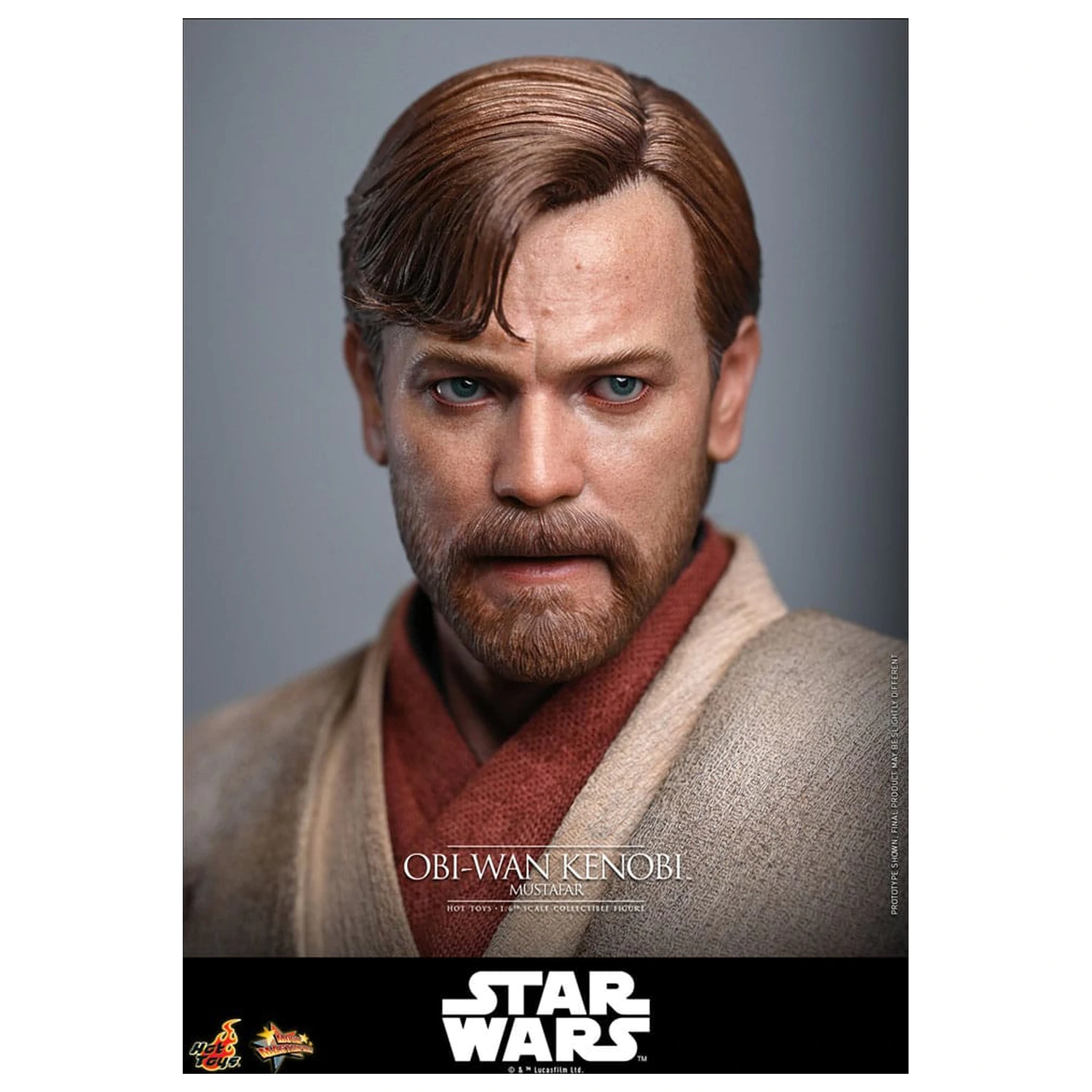 Star Wars: Episode III - Revenge of the Sith Movie Masterpiece akční figurka 1/6 Obi-Wan Kenobi (Mustafar) 31 cm fotografii produktu