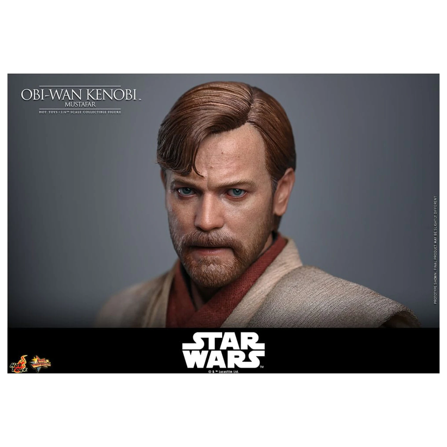 Star Wars: Episode III - Revenge of the Sith Movie Masterpiece akční figurka 1/6 Obi-Wan Kenobi (Mustafar) 31 cm fotografii produktu