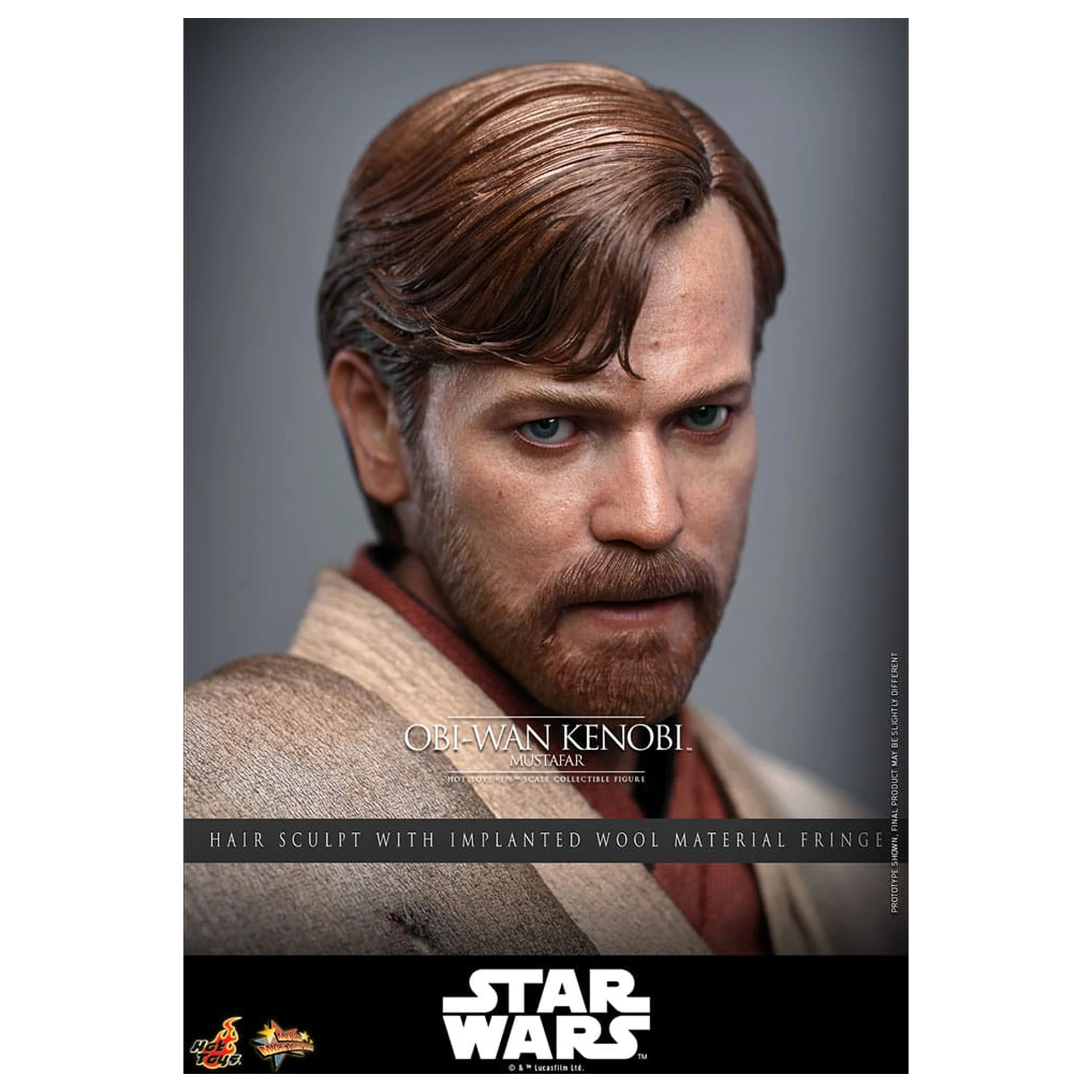 Star Wars: Episode III - Revenge of the Sith Movie Masterpiece akční figurka 1/6 Obi-Wan Kenobi (Mustafar) 31 cm fotografii produktu