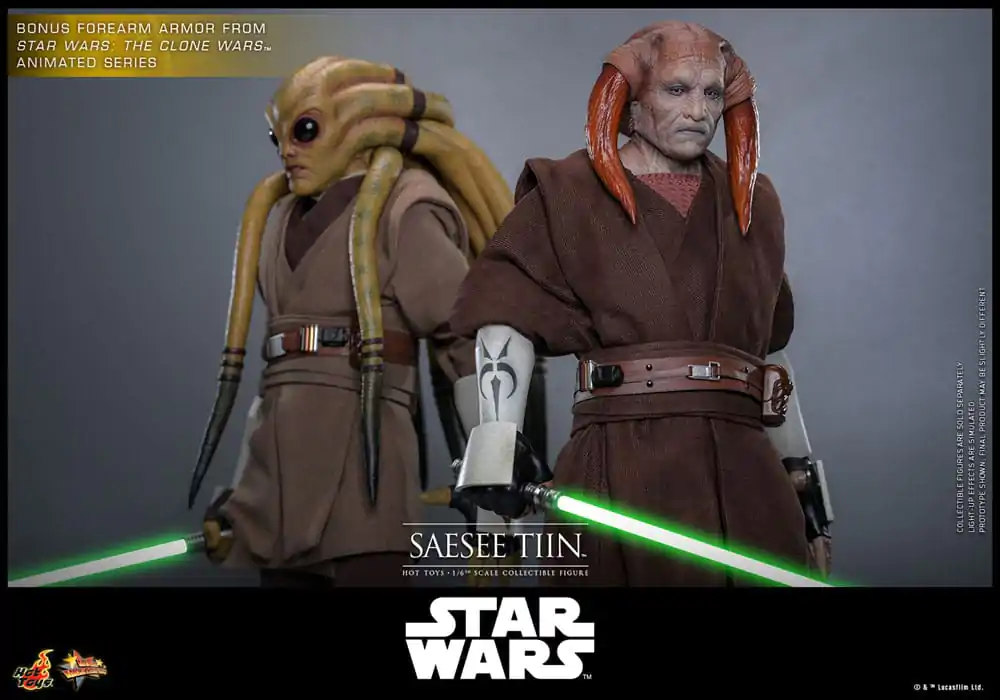 Star Wars: Episode III - Revenge of the Sith Movie Masterpiece akční figurka 1/6 Saesee Tiin 31 cm fotografii produktu