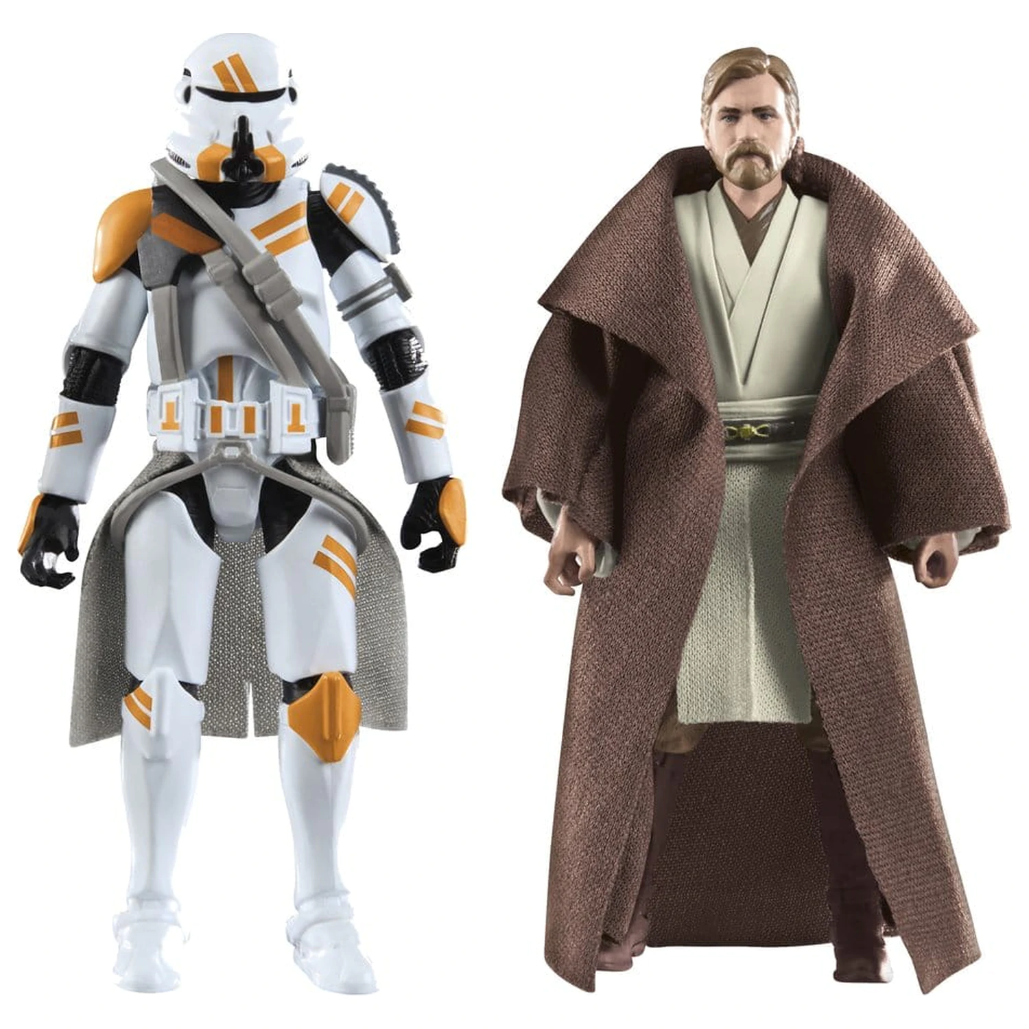 Star Wars Episode III Vintage Collection sada 2 akčních figurek Obi-Wan Kenobi & Airborne Clone Trooper 10 cm fotografii produktu