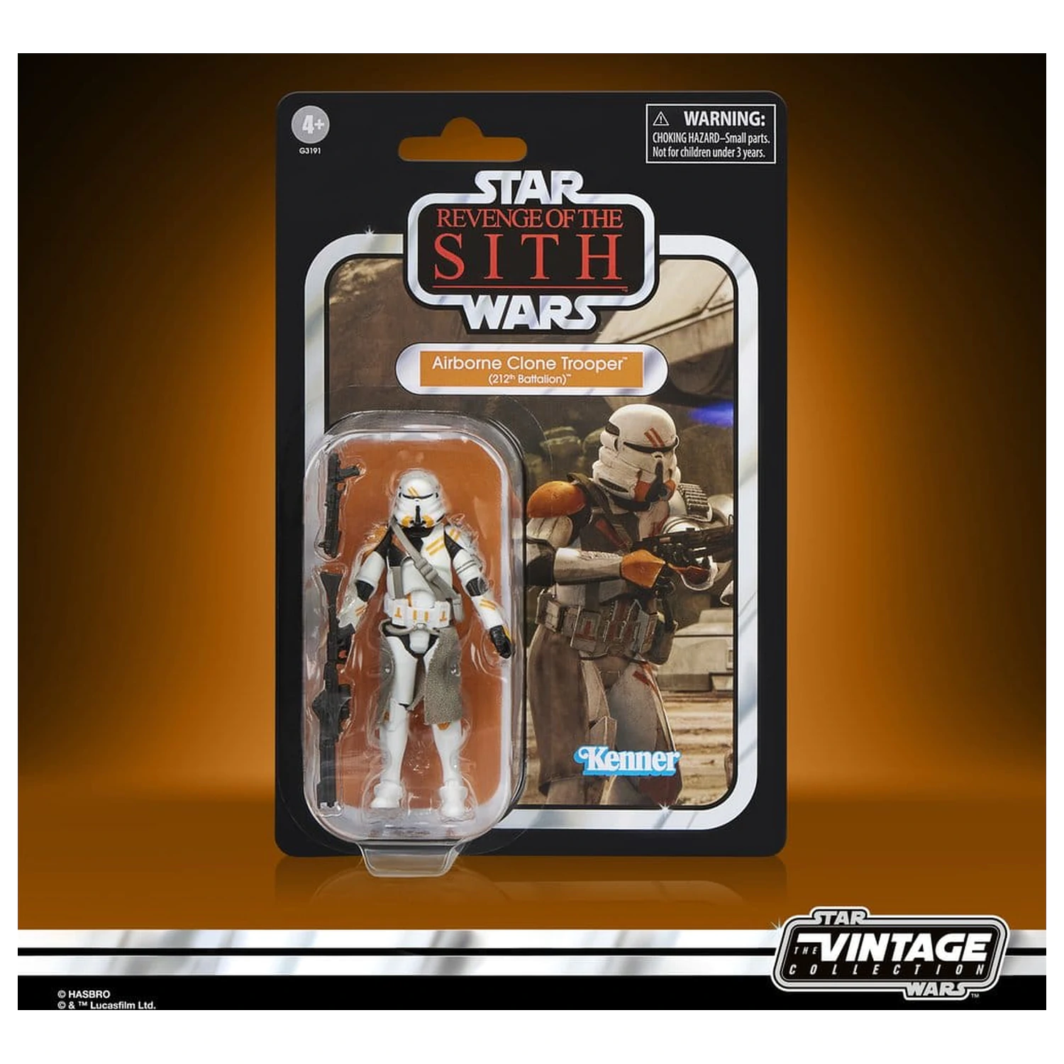 Star Wars Episode III Vintage Collection sada 2 akčních figurek Obi-Wan Kenobi & Airborne Clone Trooper 10 cm fotografii produktu