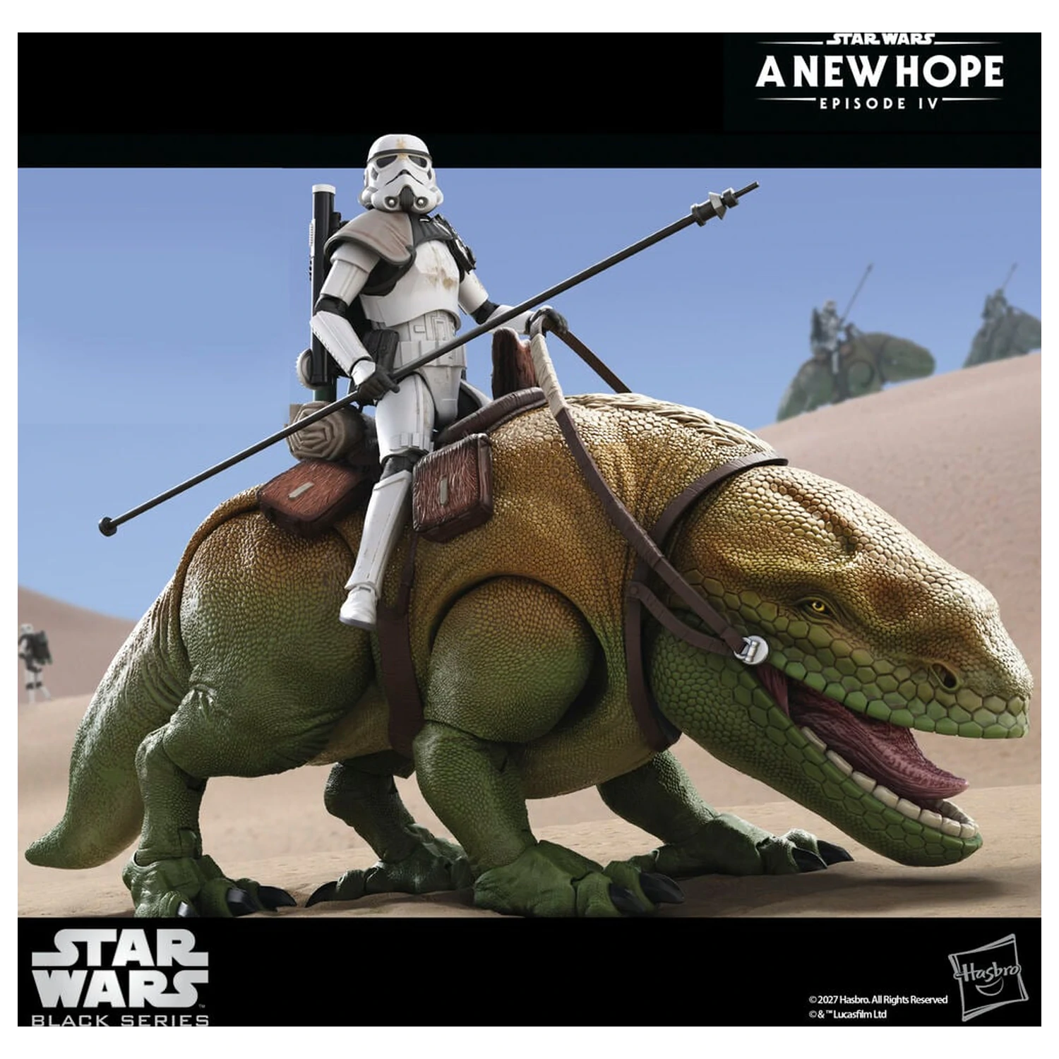 Star Wars Episode IV A New Hope Dewback & Sandtrooper figurky 15 cm fotografii produktu