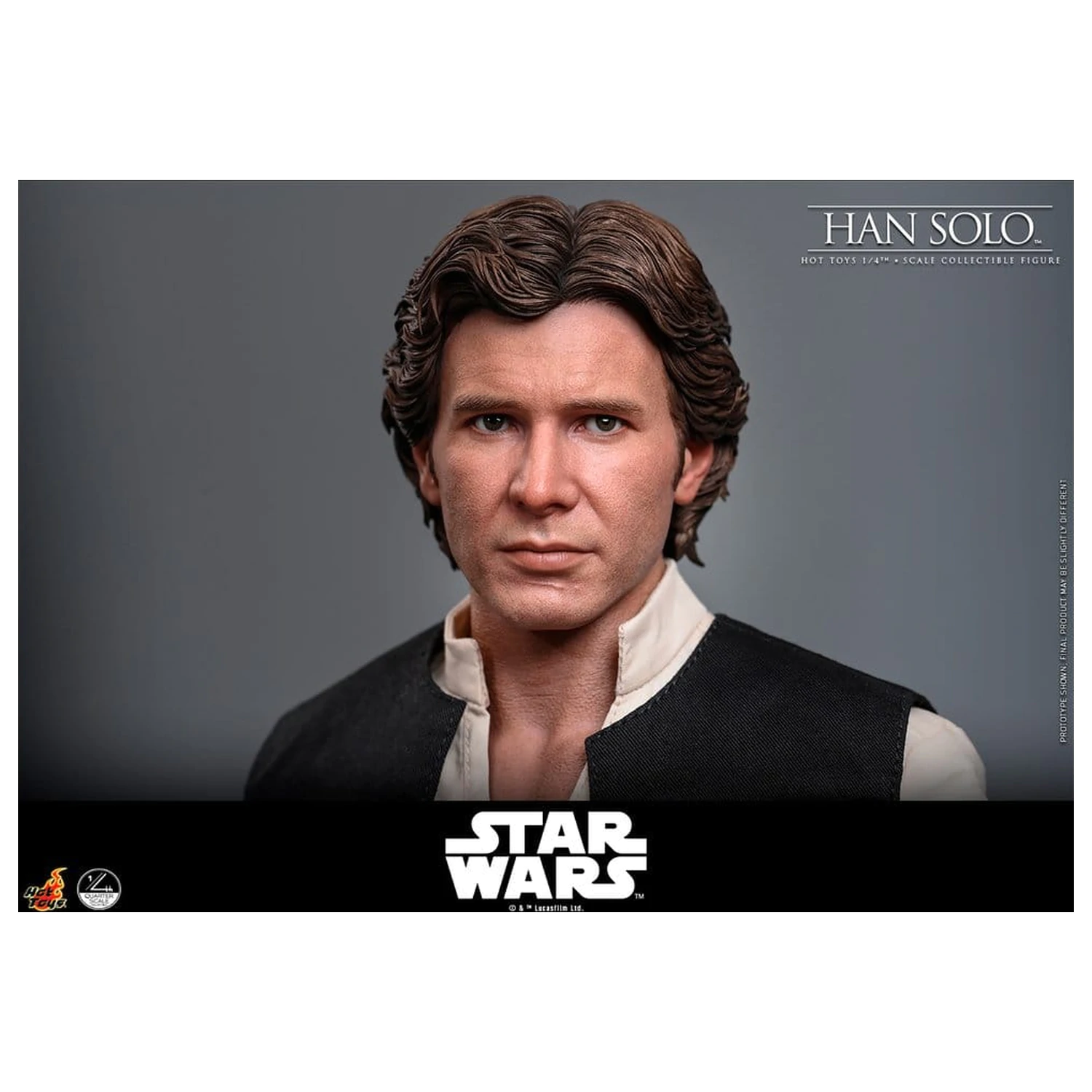 Star Wars Episode IV akční figurka 1/4 Han Solo 46 cm fotografii produktu