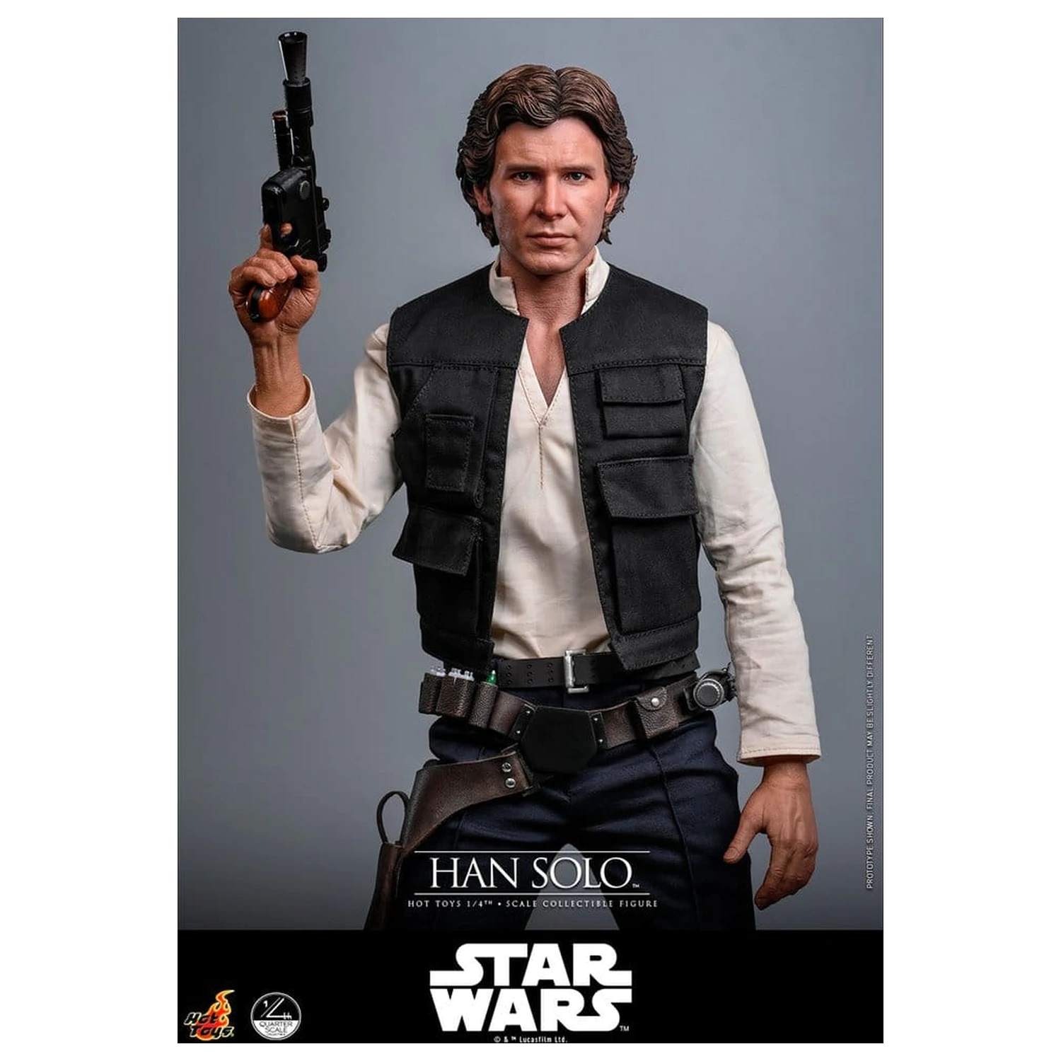 Star Wars Episode IV akční figurka 1/4 Han Solo 46 cm fotografii produktu