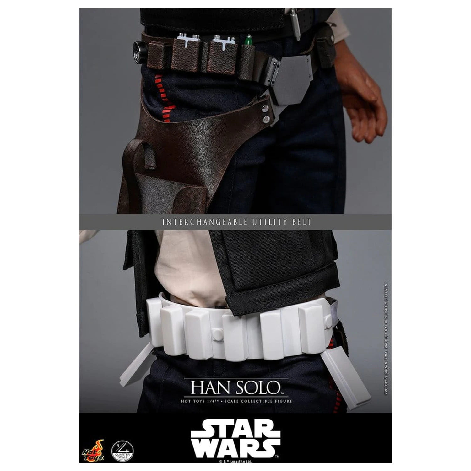 Star Wars Episode IV akční figurka 1/4 Han Solo 46 cm fotografii produktu