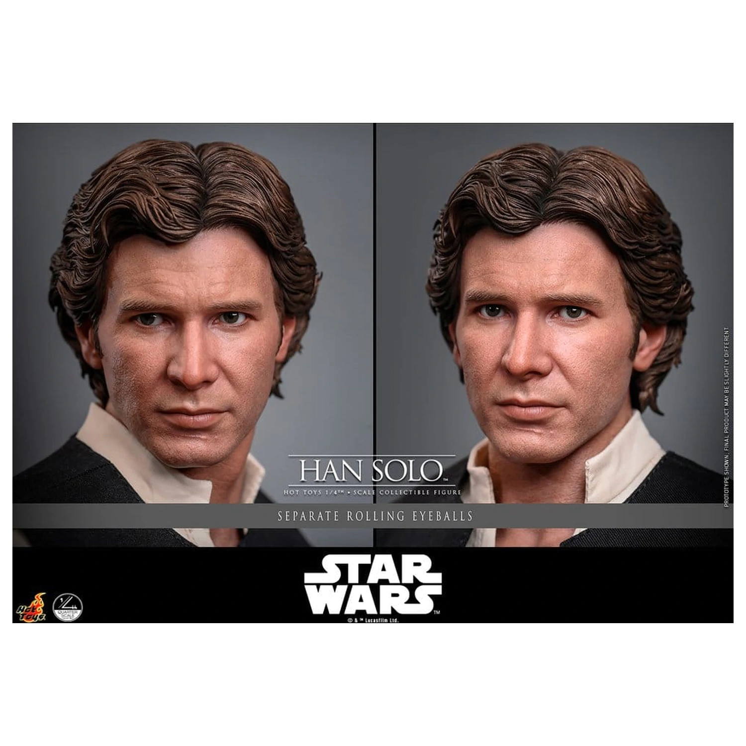 Star Wars Episode IV akční figurka 1/4 Han Solo 46 cm fotografii produktu