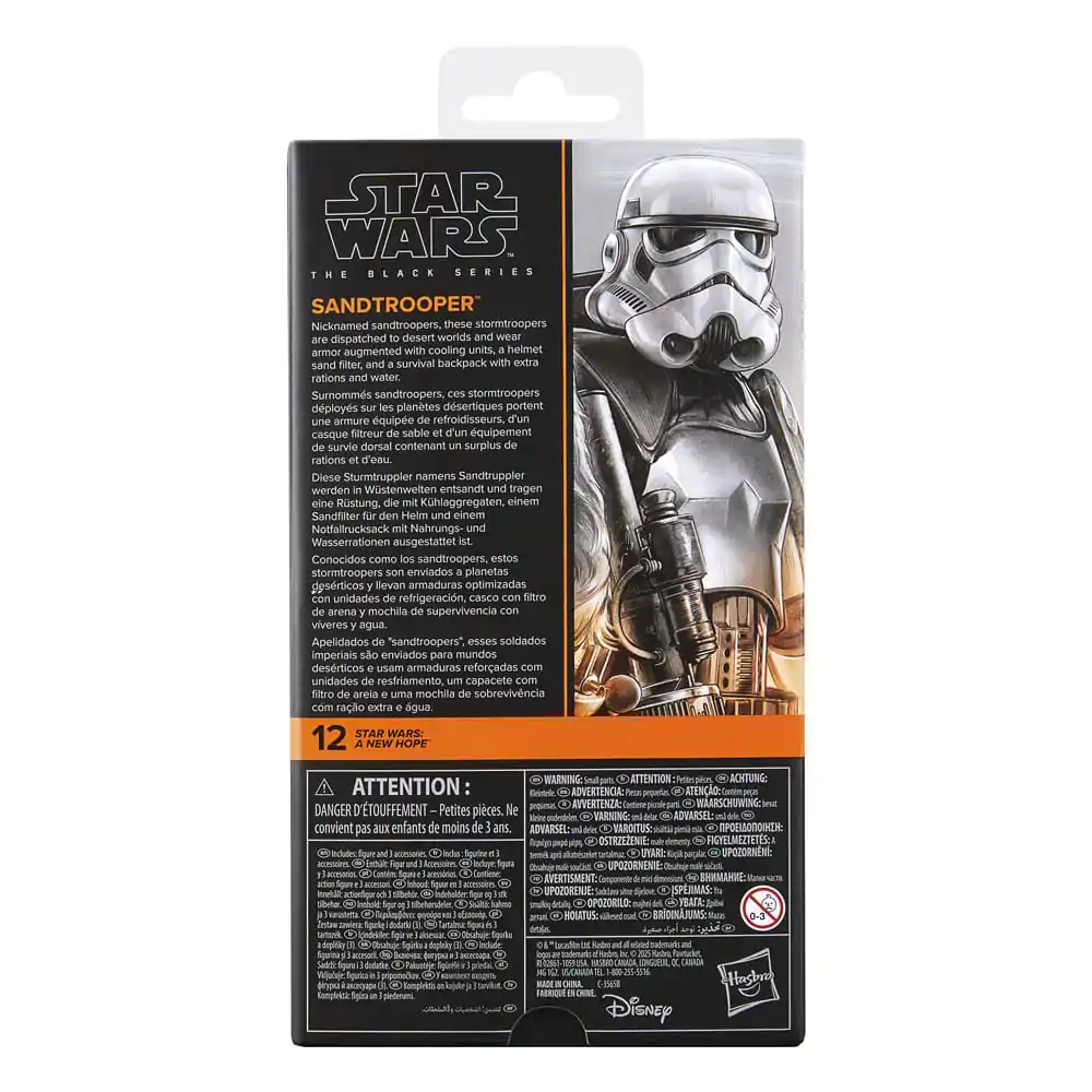Star Wars Episode IV Black Series Akční figurka Sandtrooper 15 cm fotografii produktu
