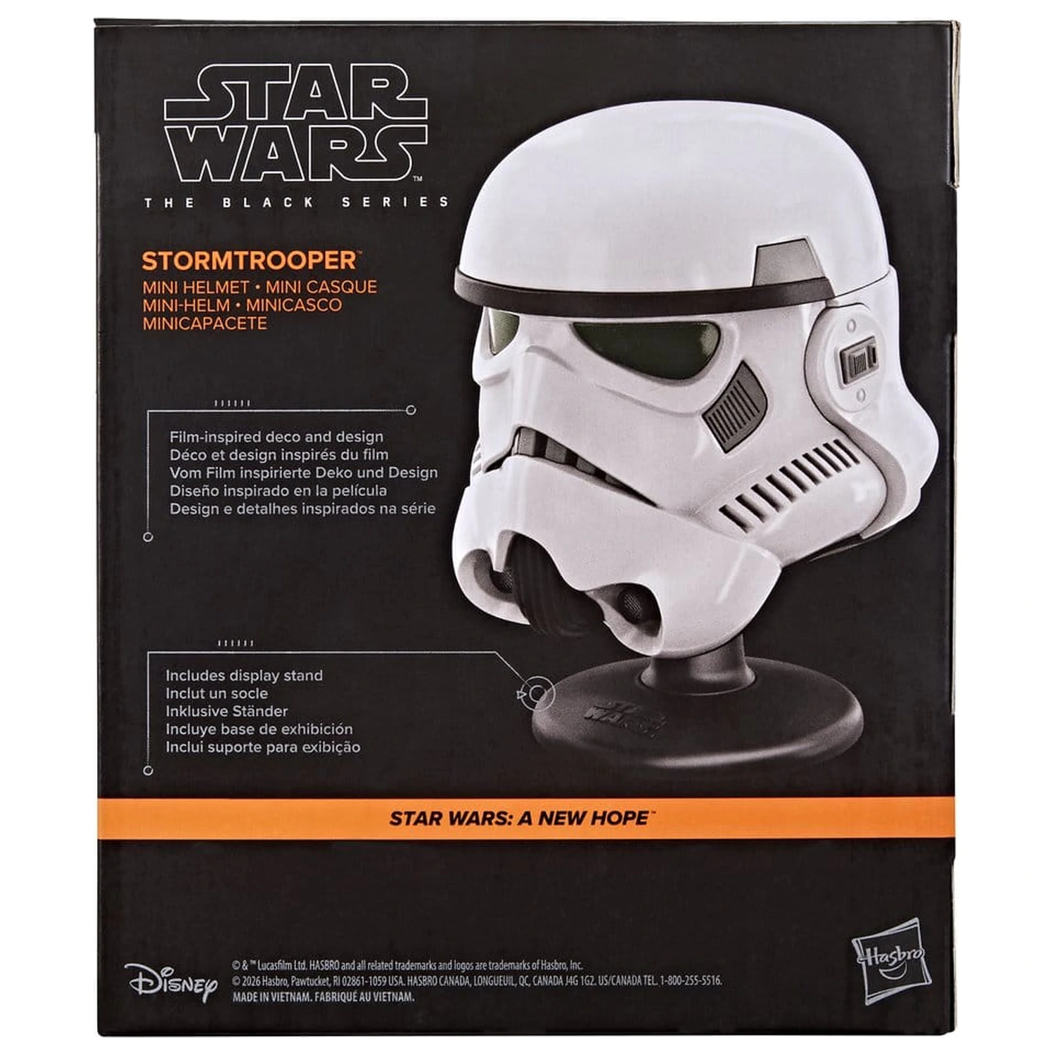 Star Wars Episode IV Black Series Mini helma Stormtrooper fotografii produktu