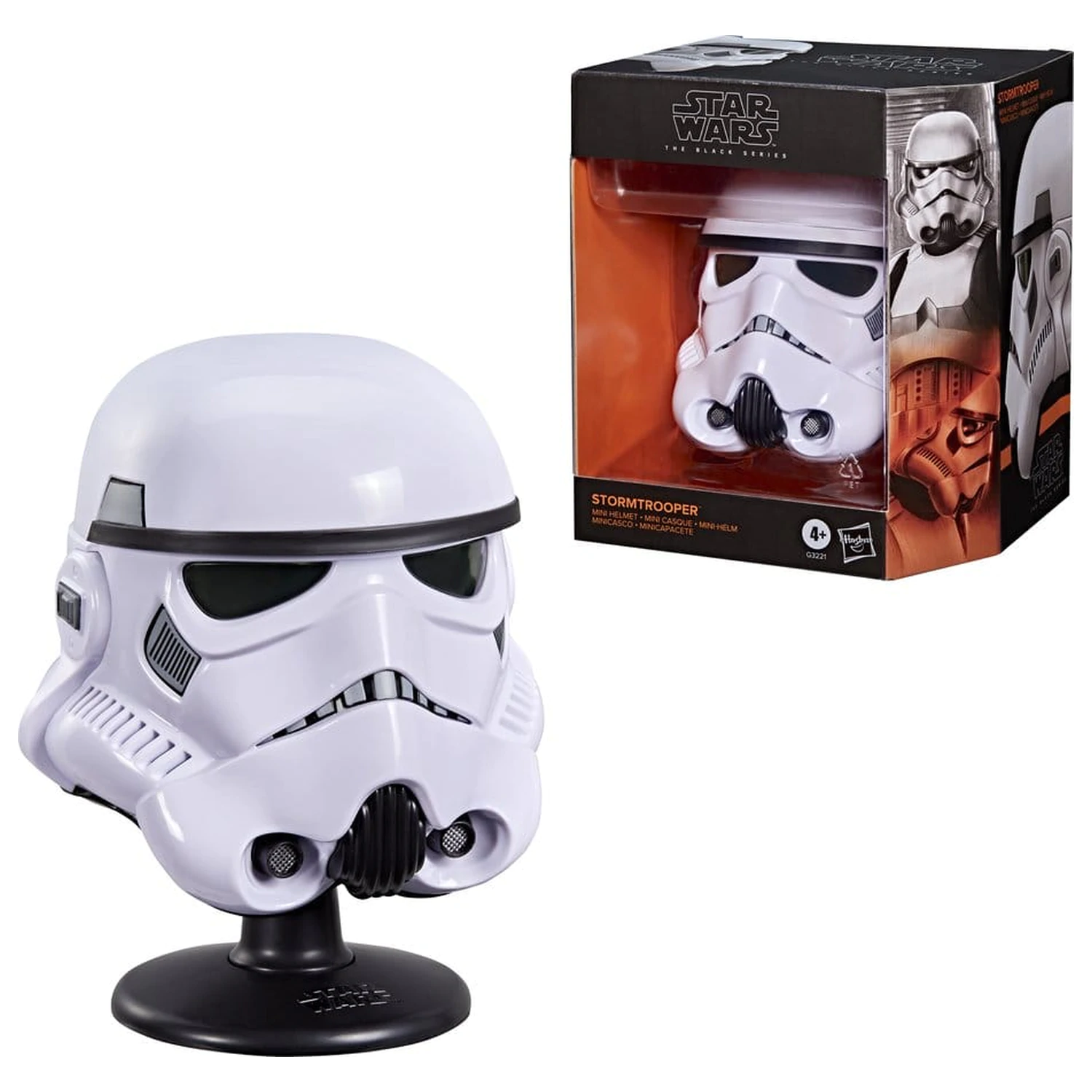 Star Wars Episode IV Black Series Mini helma Stormtrooper fotografii produktu