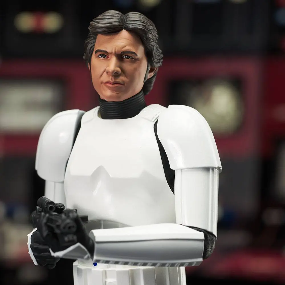 Star Wars Episode IV Milestones Socha 1/6 Han Solo (Stormtrooper Disguise) 40th Anniversary Exclusive 30 cm fotografii produktu