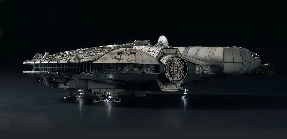 Star Wars Epizoda IV Perfect Grade Plastiková Stavebnice 1/72 Millennium Falcon 48 cm fotografii produktu