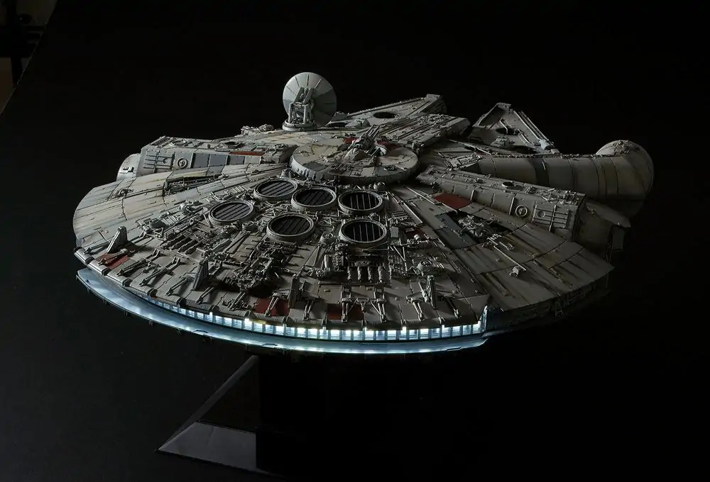 Star Wars Epizoda IV Perfect Grade Plastiková Stavebnice 1/72 Millennium Falcon 48 cm fotografii produktu