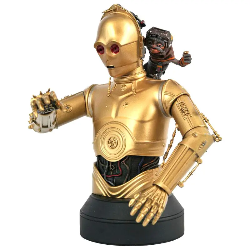 Star Wars Episode IX C-3PO and Babu Frik busta 15 cm fotografii produktu