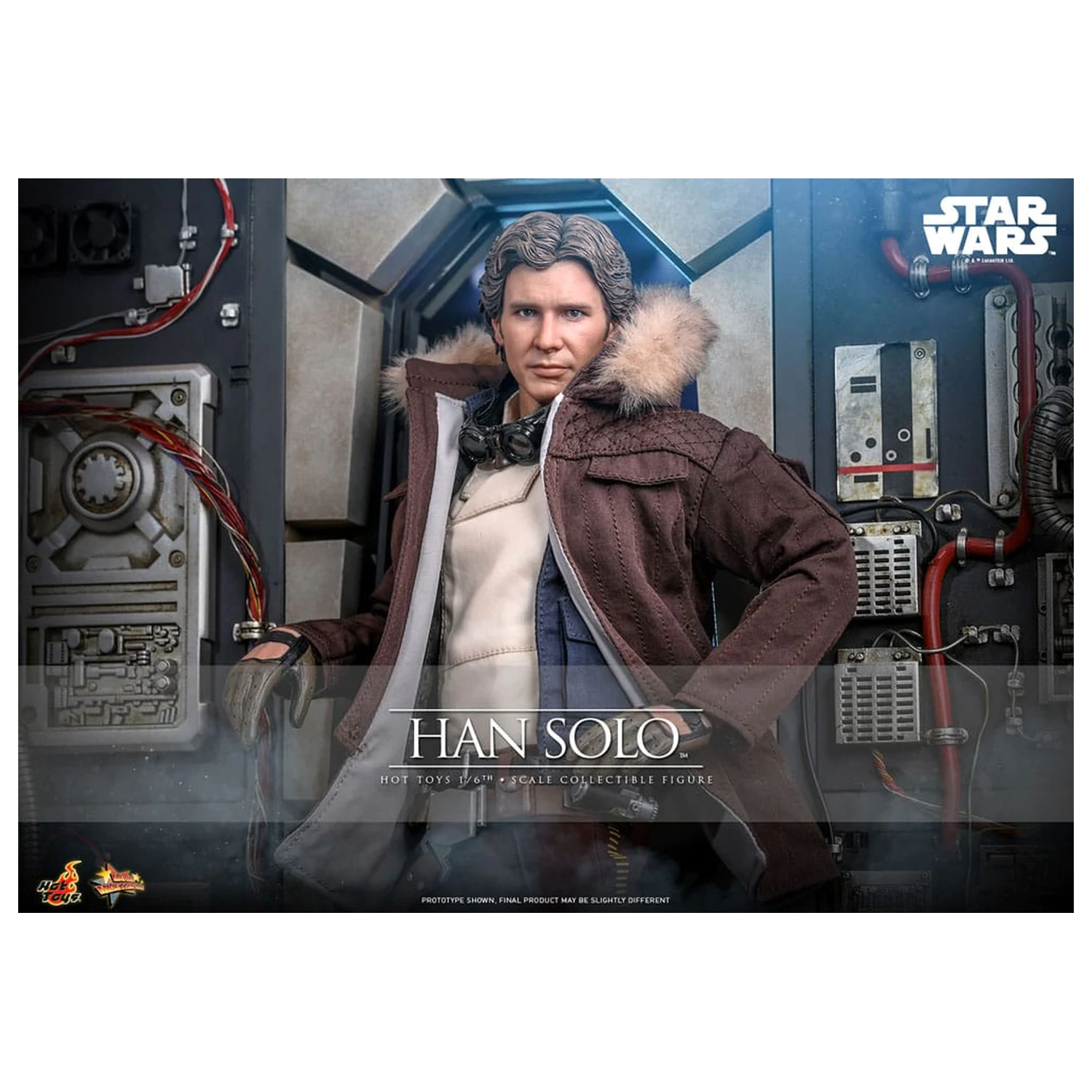 Star Wars Episode V Movie Masterpiece akční figurka 1/6 Han Solo 31 cm fotografii produktu