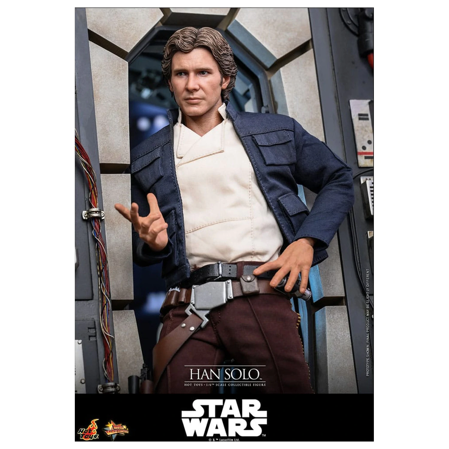 Star Wars Episode V Movie Masterpiece akční figurka 1/6 Han Solo 31 cm fotografii produktu