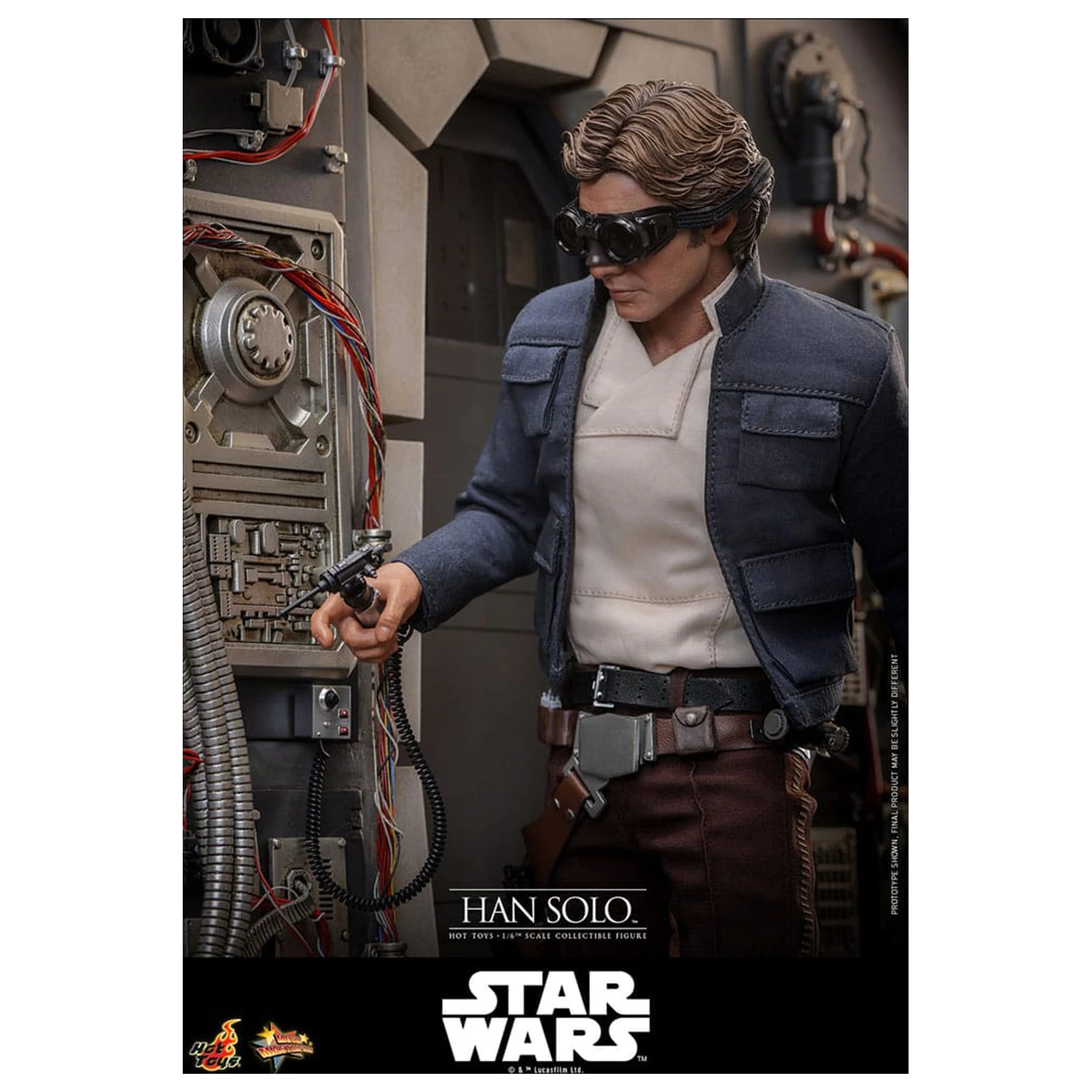 Star Wars Episode V Movie Masterpiece akční figurka 1/6 Han Solo 31 cm fotografii produktu