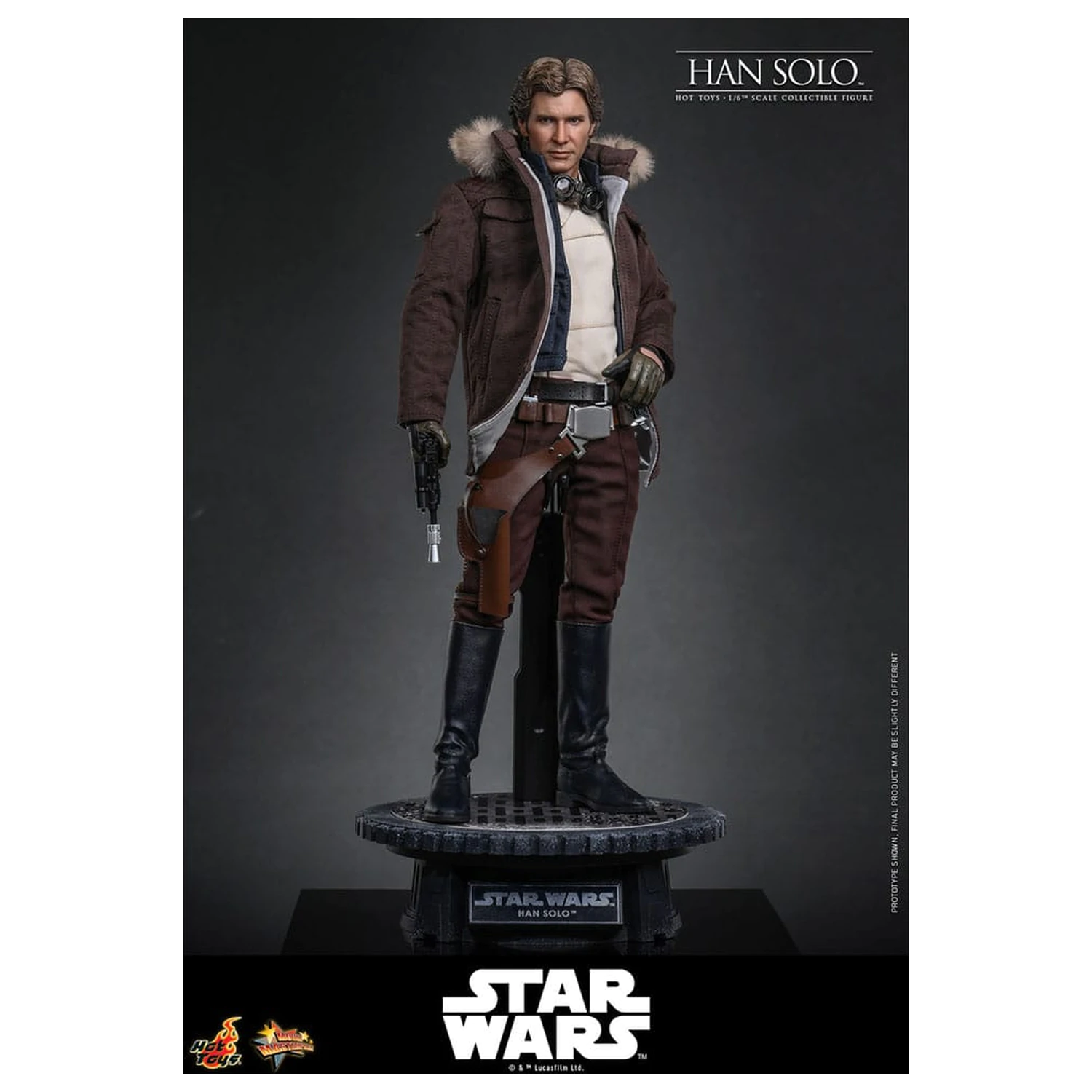 Star Wars Episode V Movie Masterpiece akční figurka 1/6 Han Solo 31 cm fotografii produktu