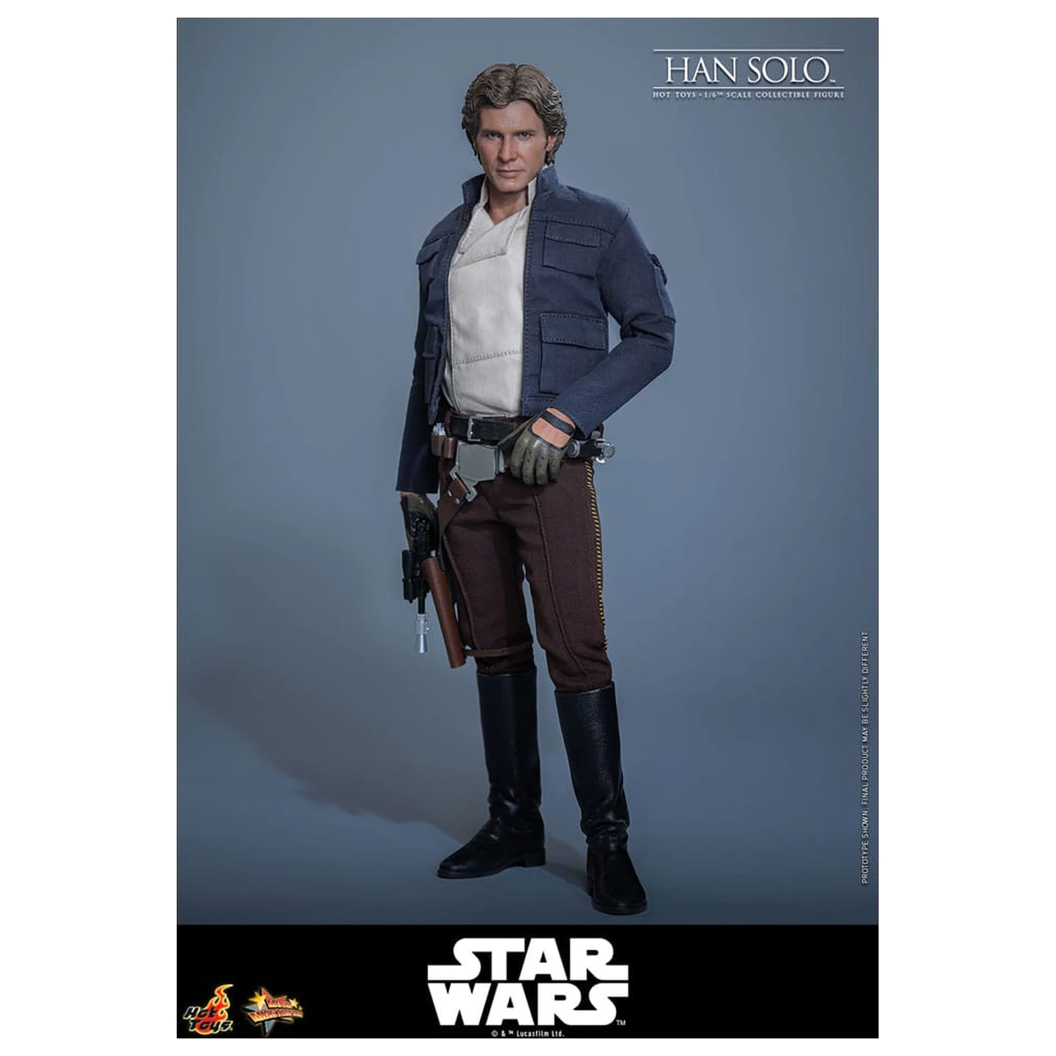 Star Wars Episode V Movie Masterpiece akční figurka 1/6 Han Solo 31 cm fotografii produktu