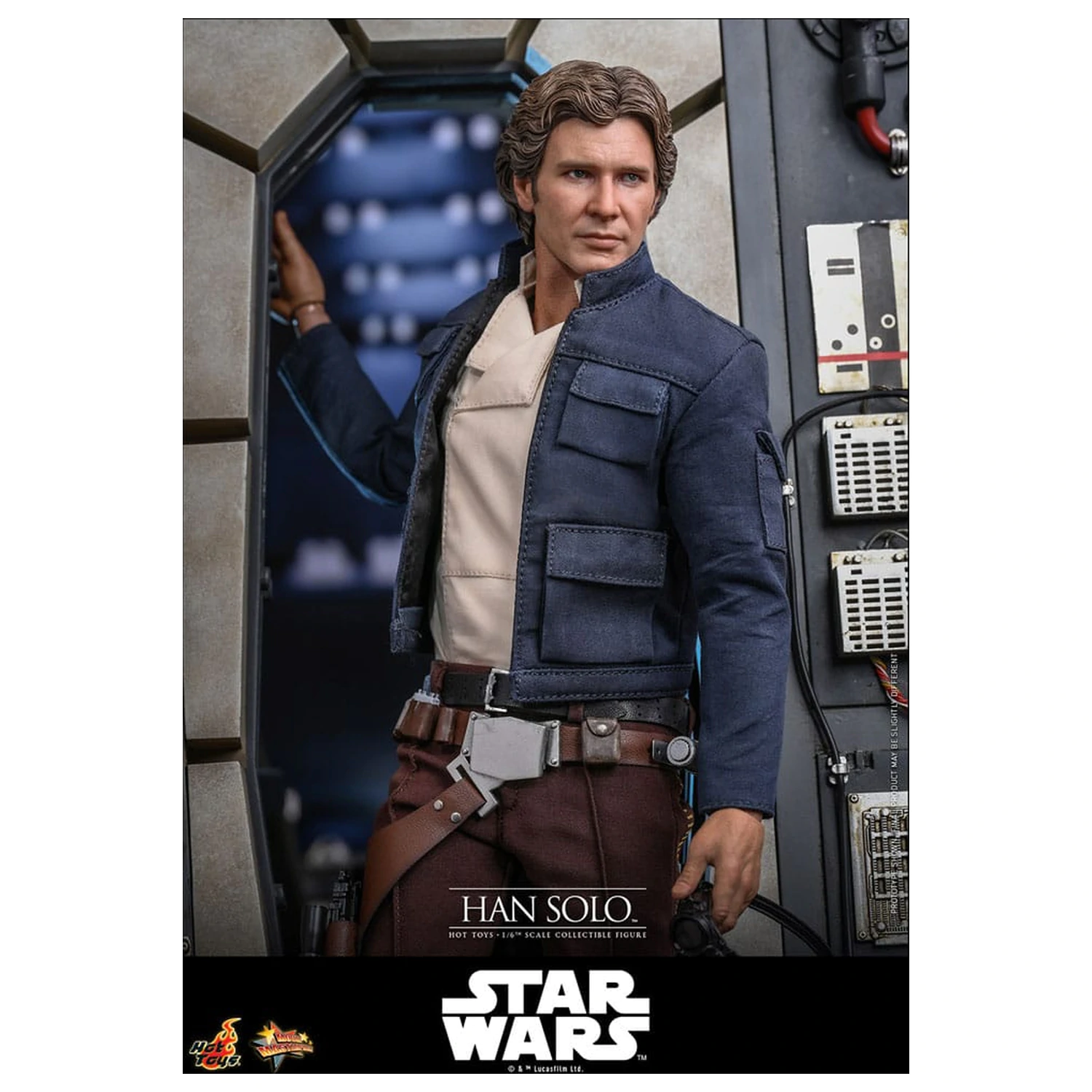 Star Wars Episode V Movie Masterpiece akční figurka 1/6 Han Solo 31 cm fotografii produktu