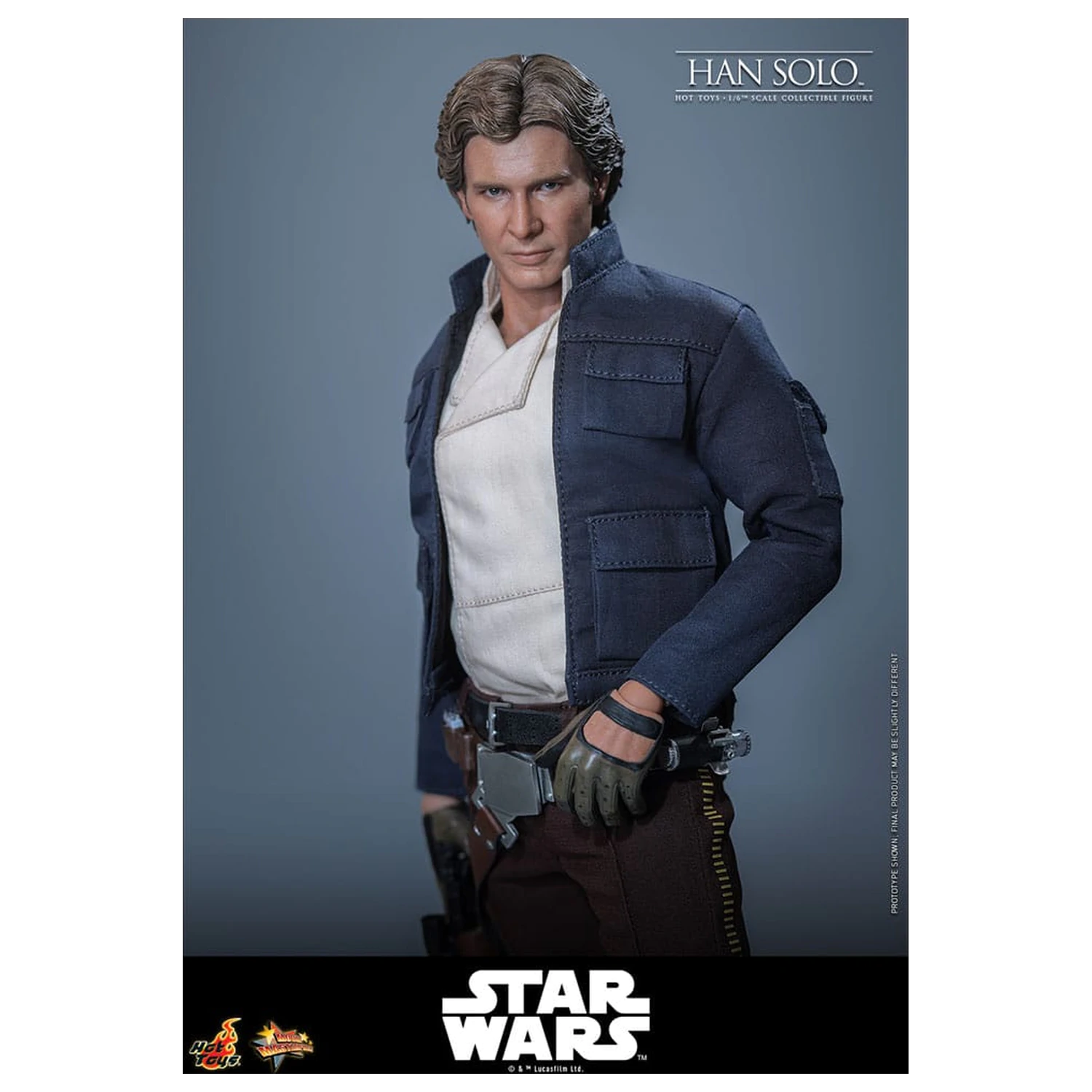 Star Wars Episode V Movie Masterpiece akční figurka 1/6 Han Solo 31 cm fotografii produktu