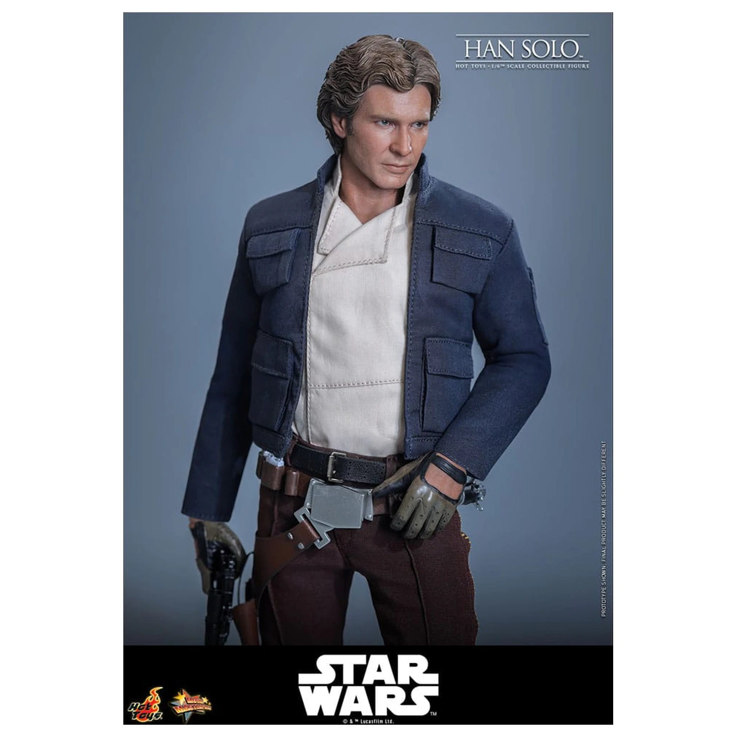 Star Wars Episode V Movie Masterpiece akční figurka 1/6 Han Solo 31 cm fotografii produktu