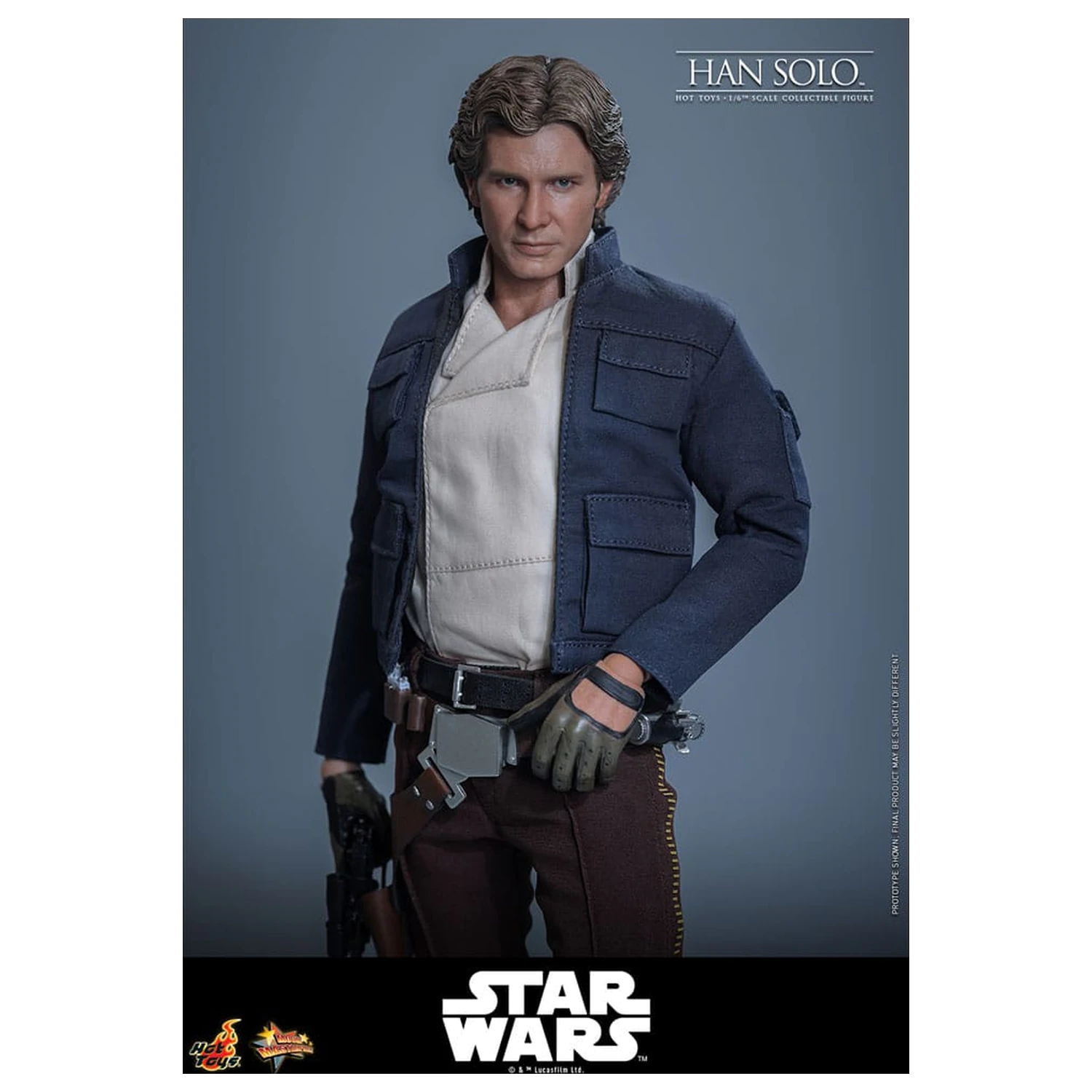 Star Wars Episode V Movie Masterpiece akční figurka 1/6 Han Solo 31 cm fotografii produktu