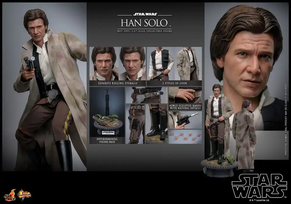 Star Wars: Episode VI akční figurka 1/6 Han Solo 30 cm fotografii produktu