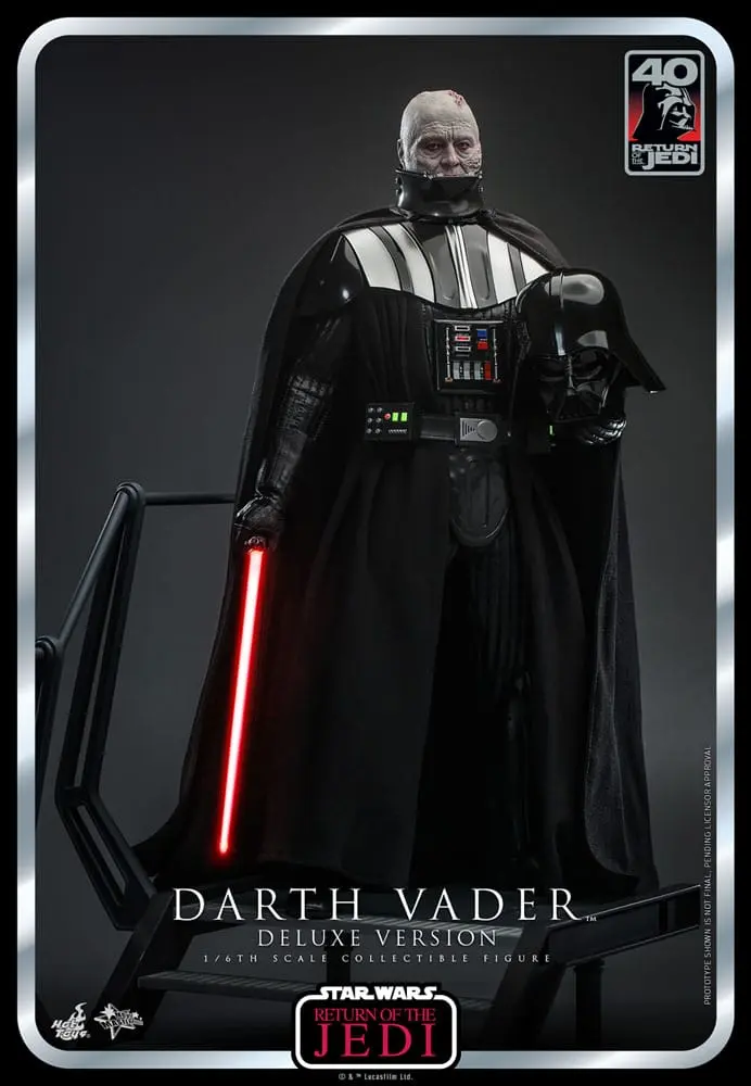 Star Wars: Episode VI 40th Anniversary Akční figurka 1/6 Darth Vader Deluxe verze 35 cm fotografii produktu