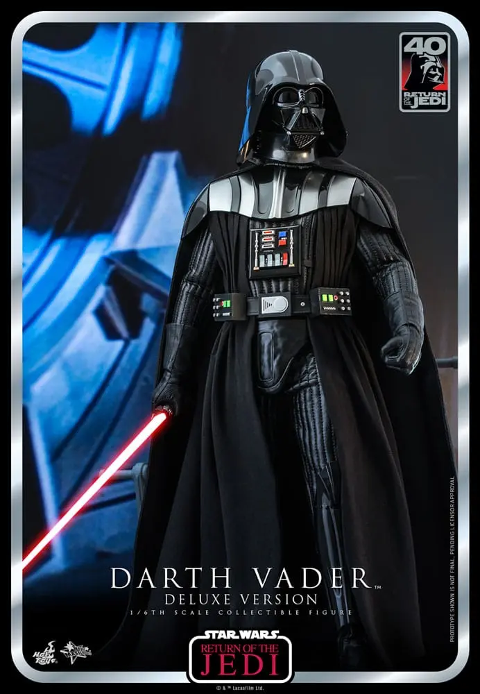 Star Wars: Episode VI 40th Anniversary Akční figurka 1/6 Darth Vader Deluxe verze 35 cm fotografii produktu