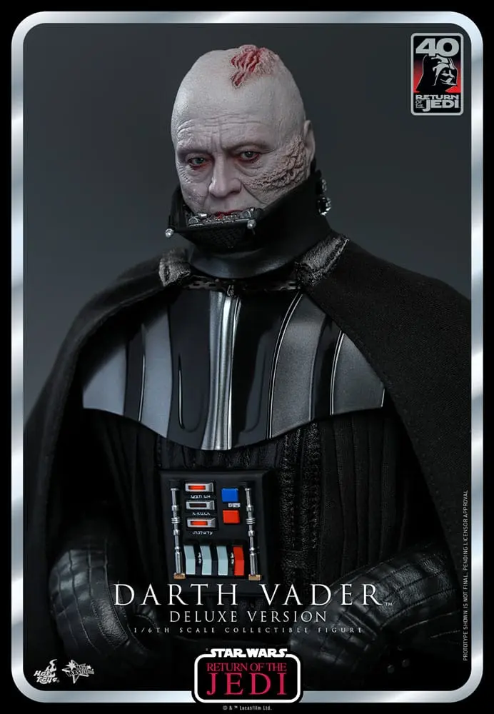 Star Wars: Episode VI 40th Anniversary Akční figurka 1/6 Darth Vader Deluxe verze 35 cm fotografii produktu